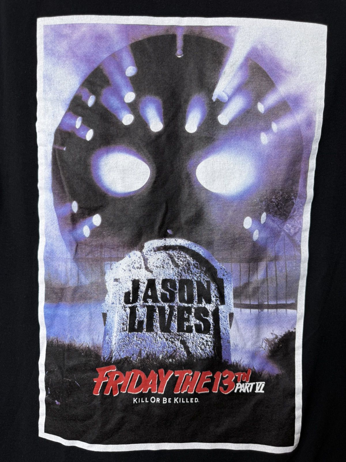 Band Tees Vintage The Friday 13th Jason Lives Horror Movie T Shirt Size US M / EU 48-50 / 2 - 2 Thumbnail