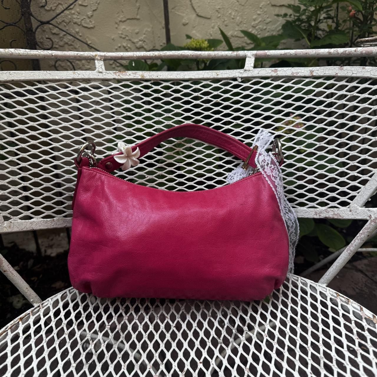 Coach Y2K Coach Hot Pink Patent Leather Convertible Bag Size ONE SIZE - 2 Thumbnail