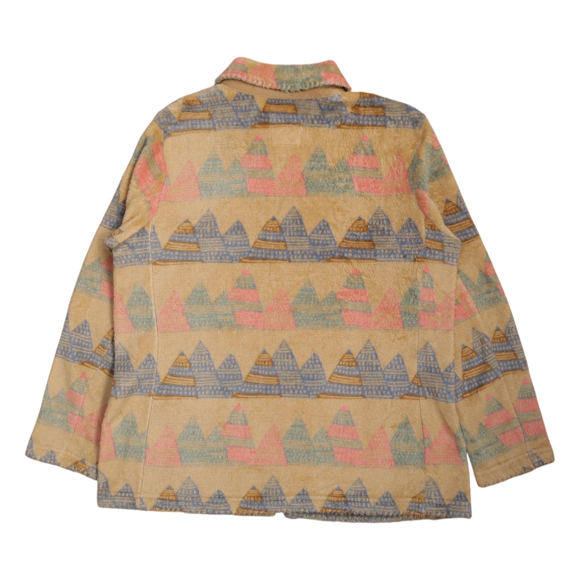 Issey Miyake Vintage Ne-net Issey Miyake Ethnic Art Fur Zip Jacket Size US M / EU 48-50 / 2 - 2 Thumbnail