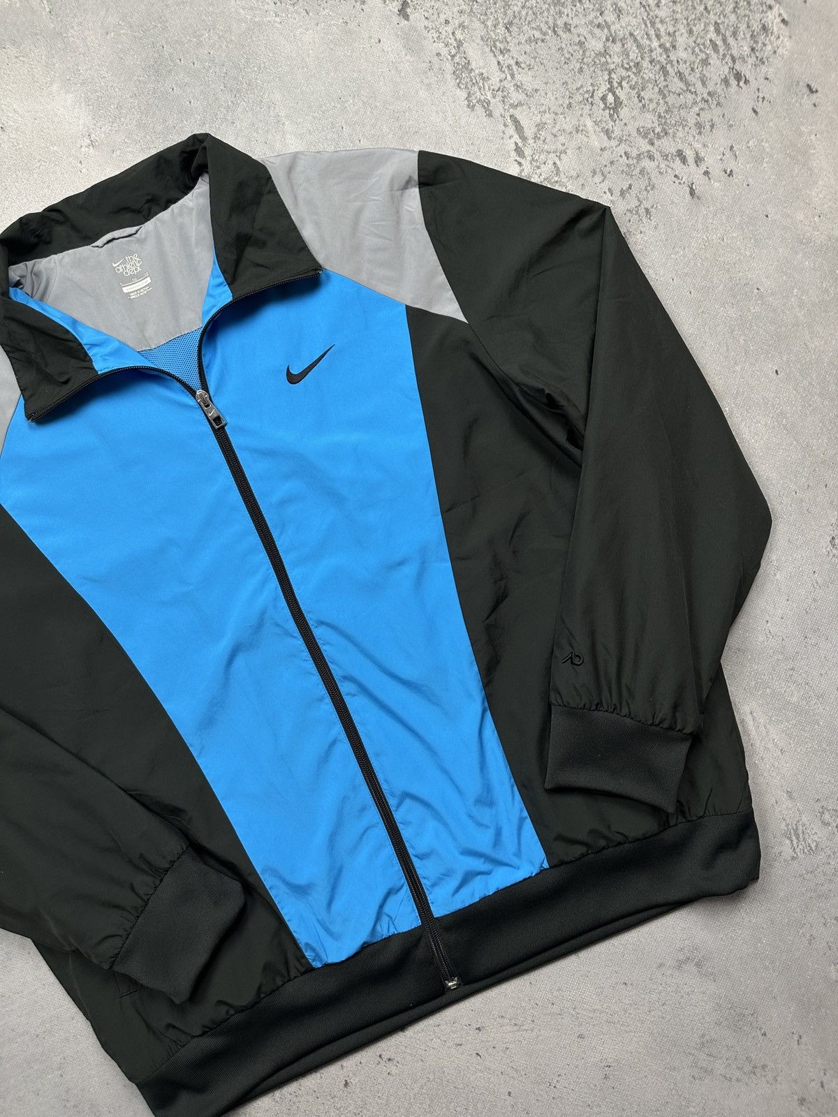 Nike Nike Vintage Zipper Black Jacket swoosh logo y2k 90s Zip-Up Size US XL / EU 56 / 4 - 3 Thumbnail
