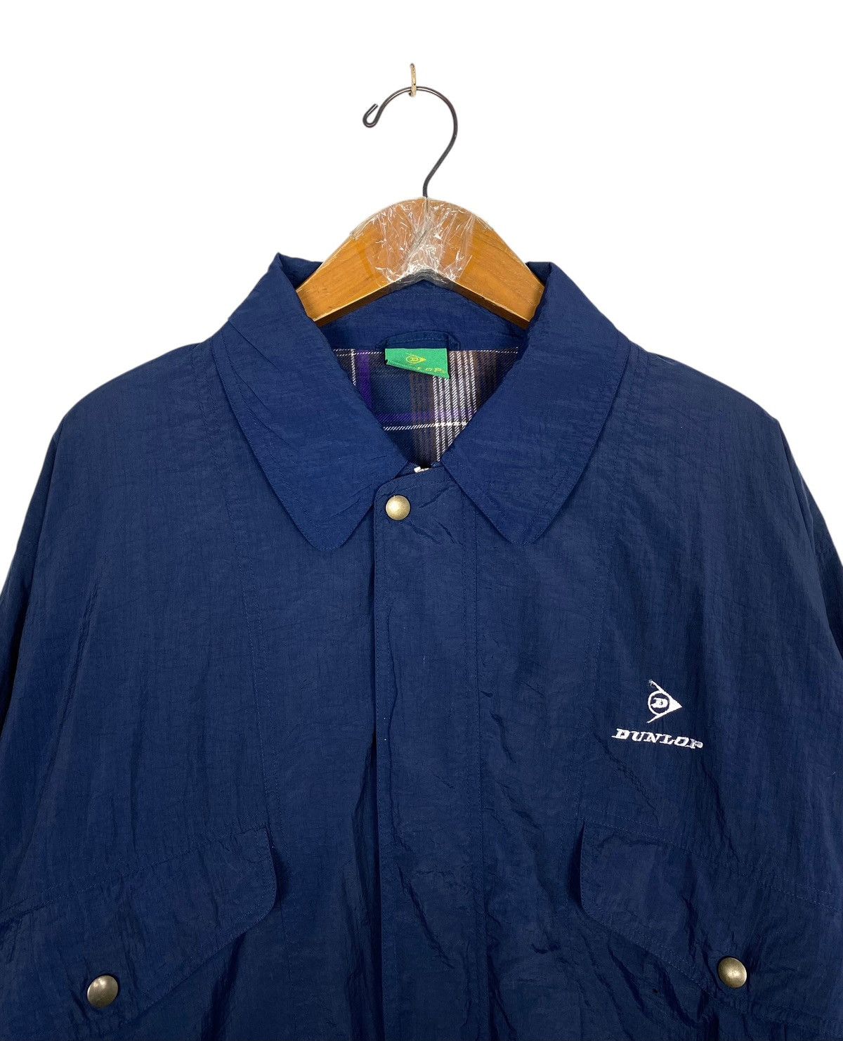 Dunlop Rare‼️ Dunlop Bomber Jacket Small Logo Size US M / EU 48-50 / 2 - 4 Thumbnail