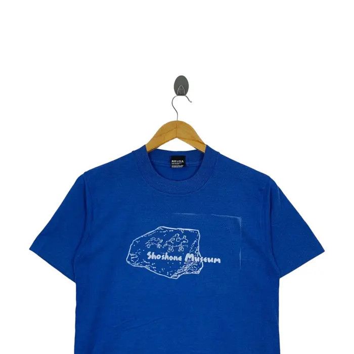 Vintage Vintage 80’ SHOSHONE MUSEUM Death Valley Tee Shirt Size US S / EU 44-46 / 1 - 3 Thumbnail