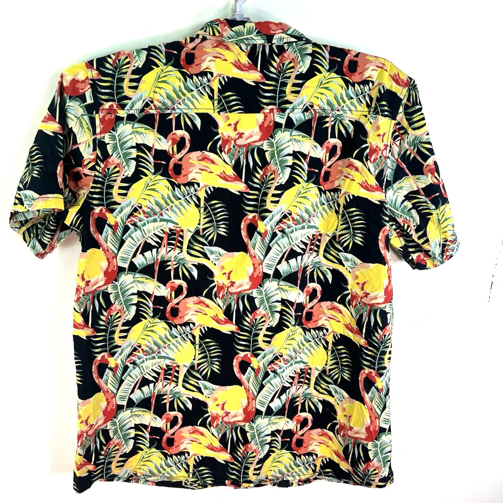 Vintage VINTAGE LRG Hawaiian Casual Shirt Men 2XL Short Sleeve Flamingo Animal Print Cotton Blue Size US XXL / EU 58 / 5 - 7 Thumbnail