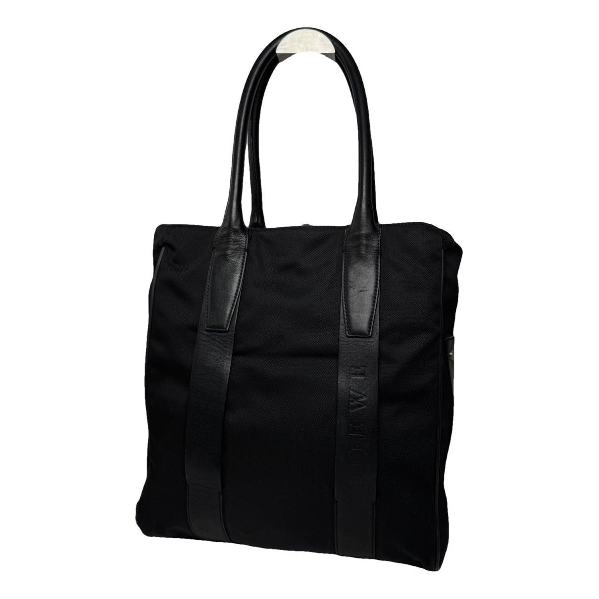 Loewe Puzzle Black Cotton Handbag Size ONE SIZE - 1 Thumbnail
