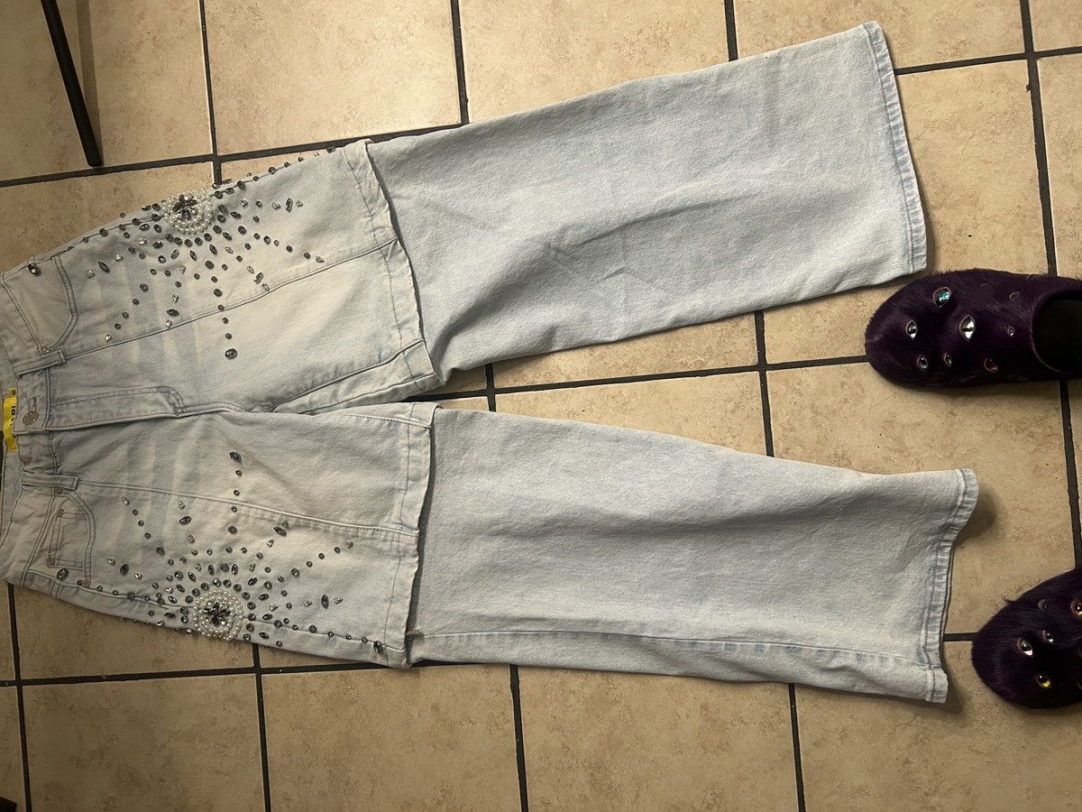 Guapi Rhinestone Jeans/Shorts