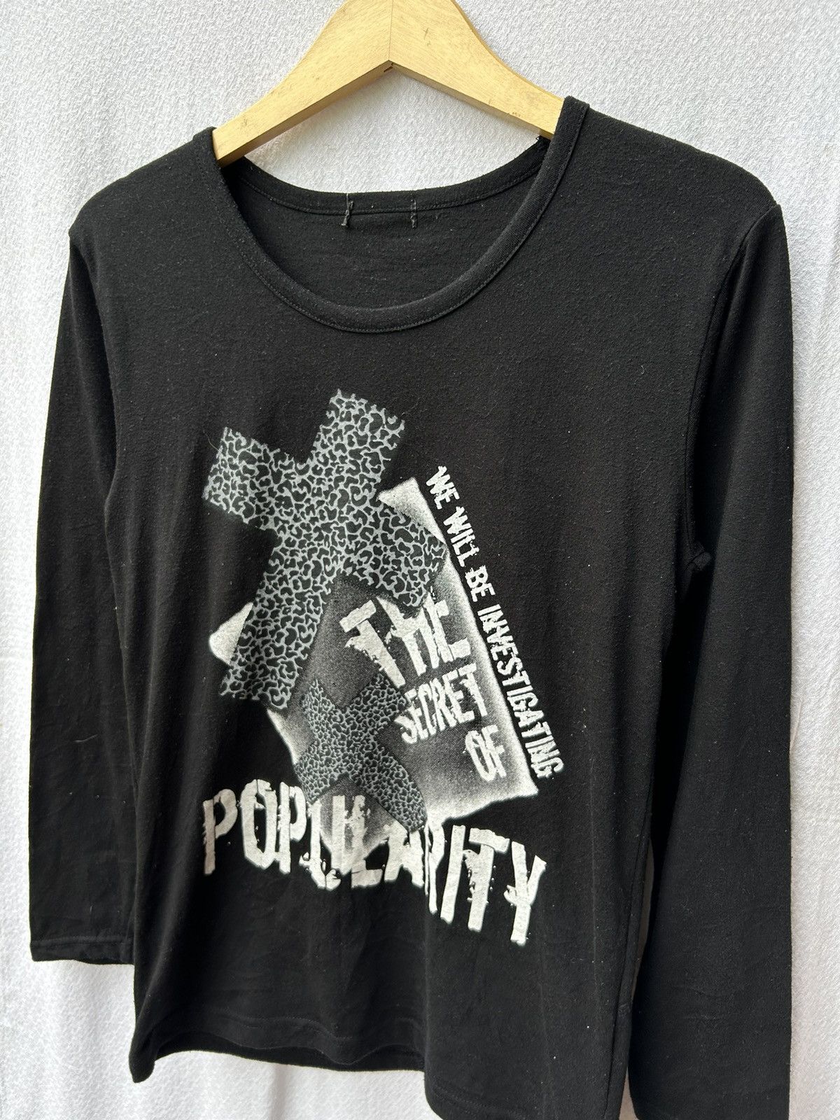 If Six Was Nine × Japanese Brand × Le Grande Bleu (L.G.B.) Distressed japanese style crosses longsleeve Size US S / EU 44-46 / 1 - 3 Thumbnail