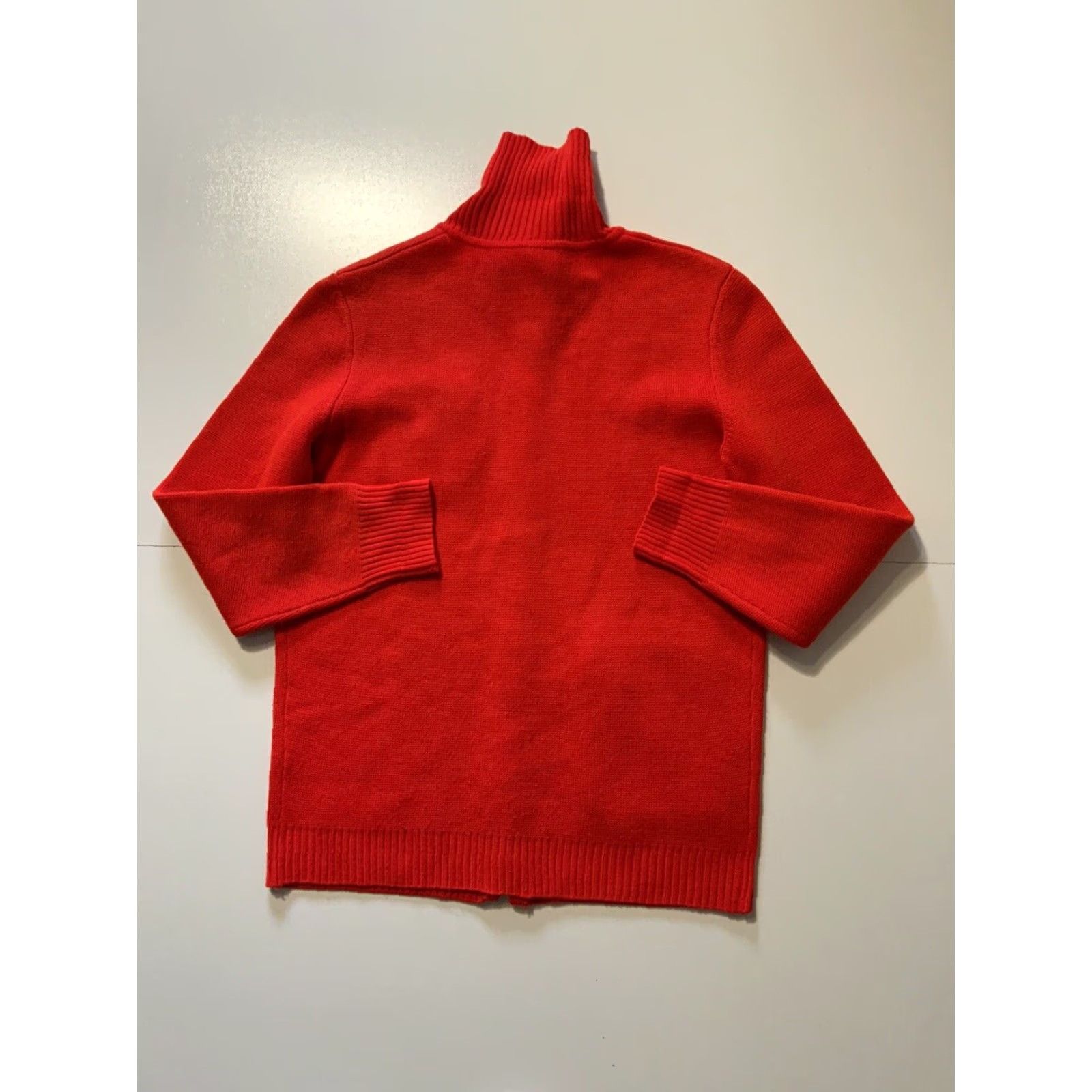 Vintage VINTAGE LeRoy Knitwear Disco Mod Circle Zip Sweater Jacket L Acrylic Shirt Size US L / EU 52-54 / 3 - 2 Thumbnail