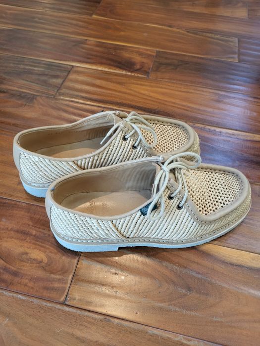 Paraboot Paraboot - Michael Raphia Tyrolean Derbies | Grailed