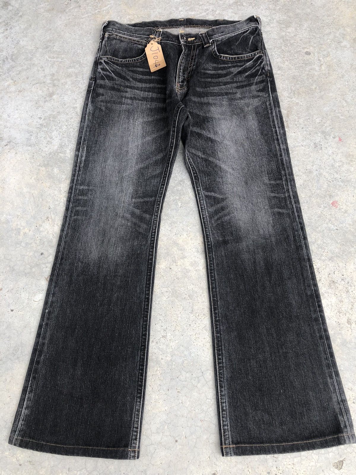 If Six Was Nine Y2k Wrangler Flared Jeans Distressed Jeans Size US 34 / EU 50 - 1 Thumbnail