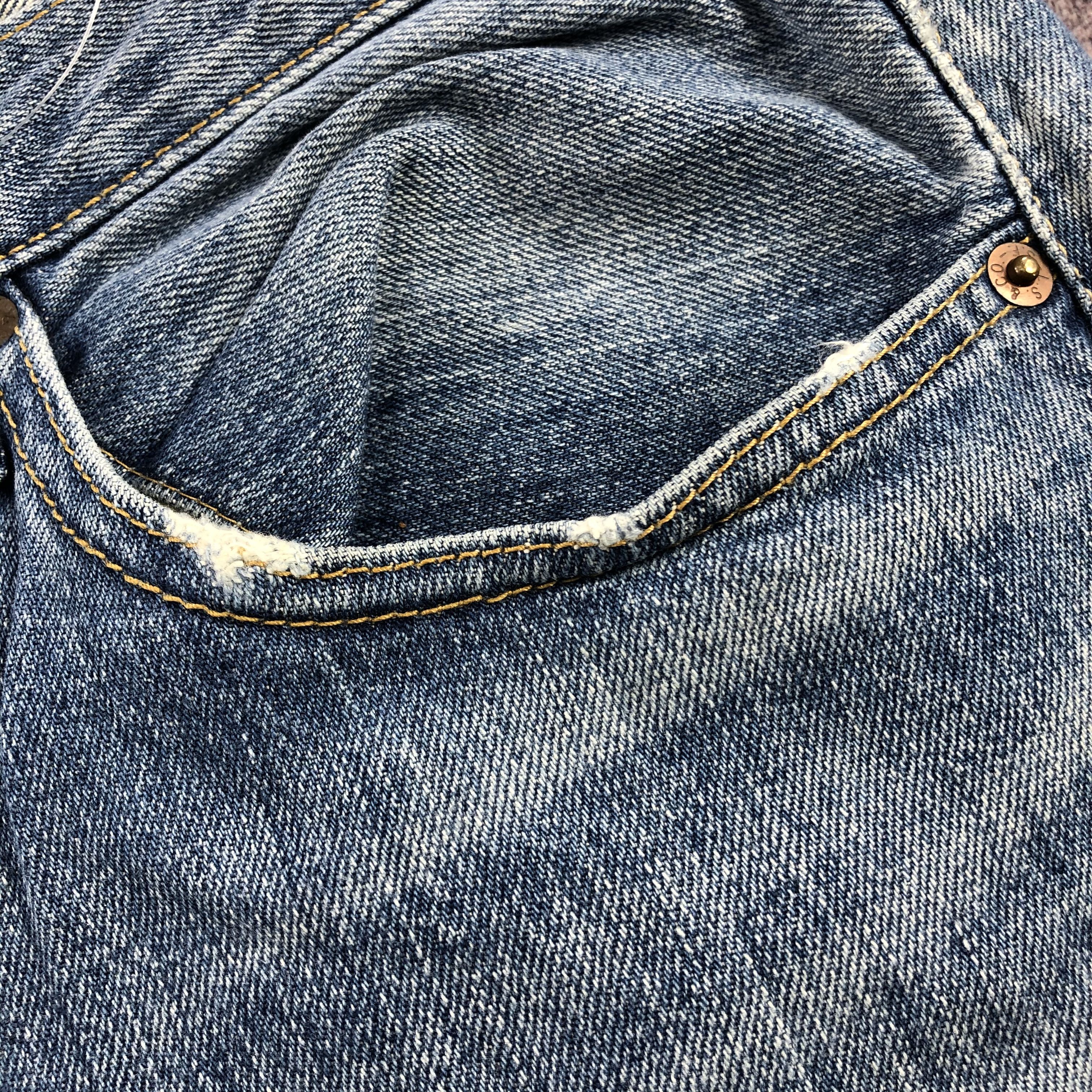 Levi's × Vintage 90s Vintage Blue Wash Levis 501 Jeans-JM2719 Size US 36 / EU 52 - 12 Thumbnail