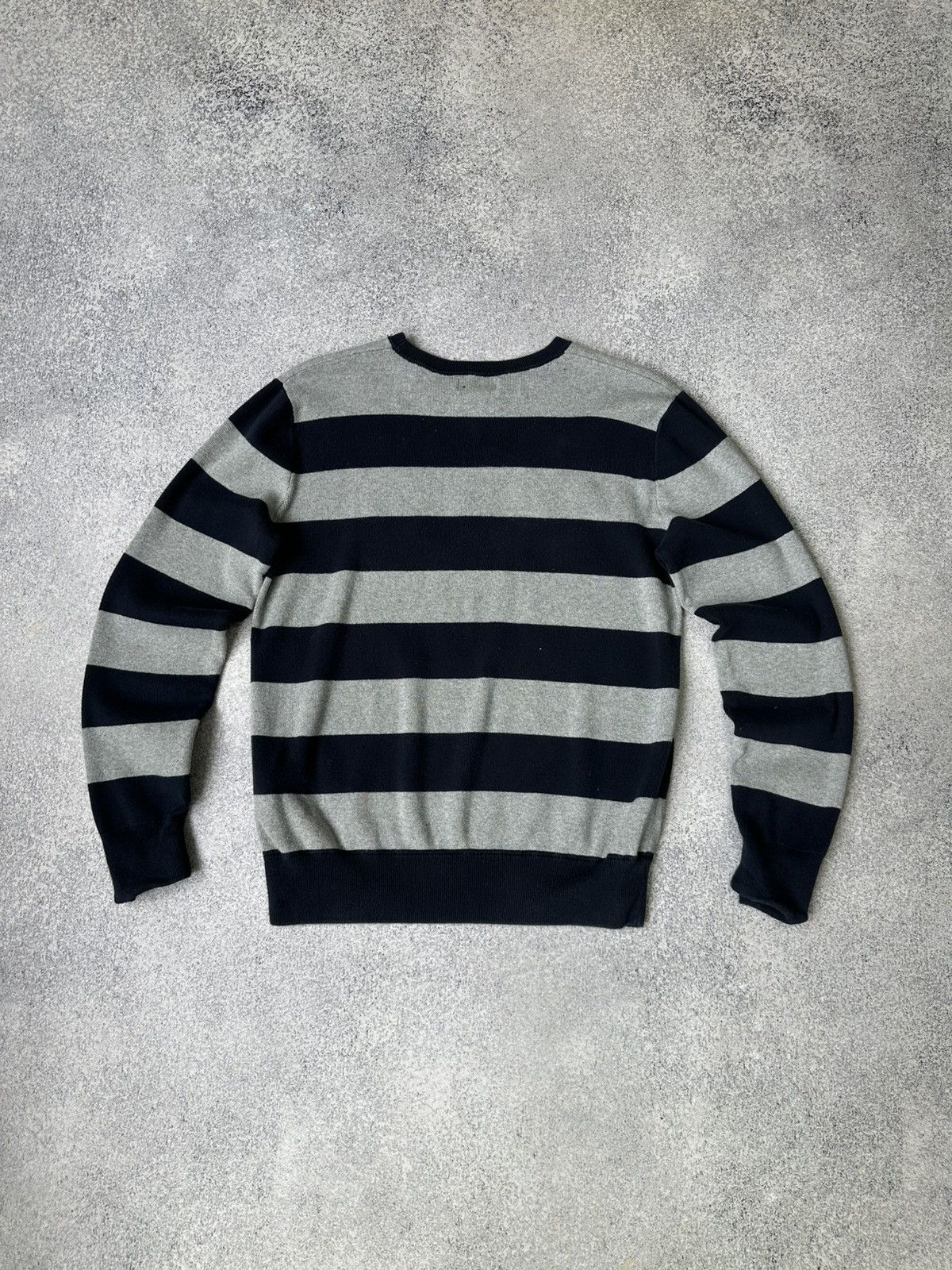 Polo Ralph Lauren Vintage Polo Ralph Lauren BIG Logo Striped Sweater Size US S / EU 44-46 / 1 - 7 Thumbnail
