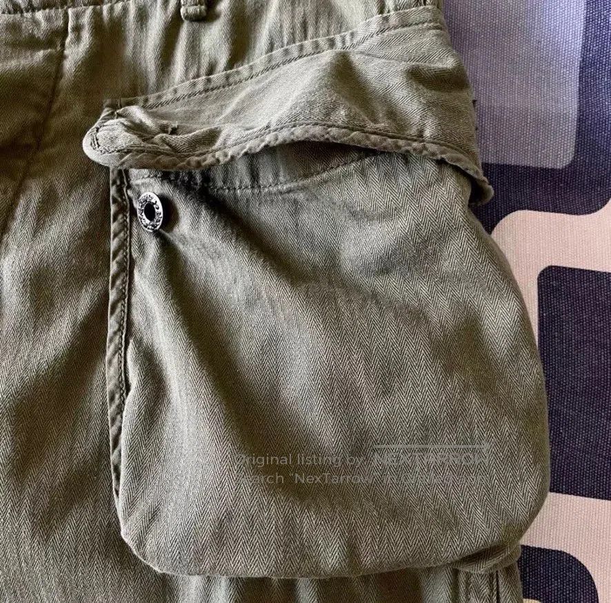 Runabout Goods Runabout P44 HBT Military Cargo Pants. Size US 30 / EU 46 - 6 Thumbnail