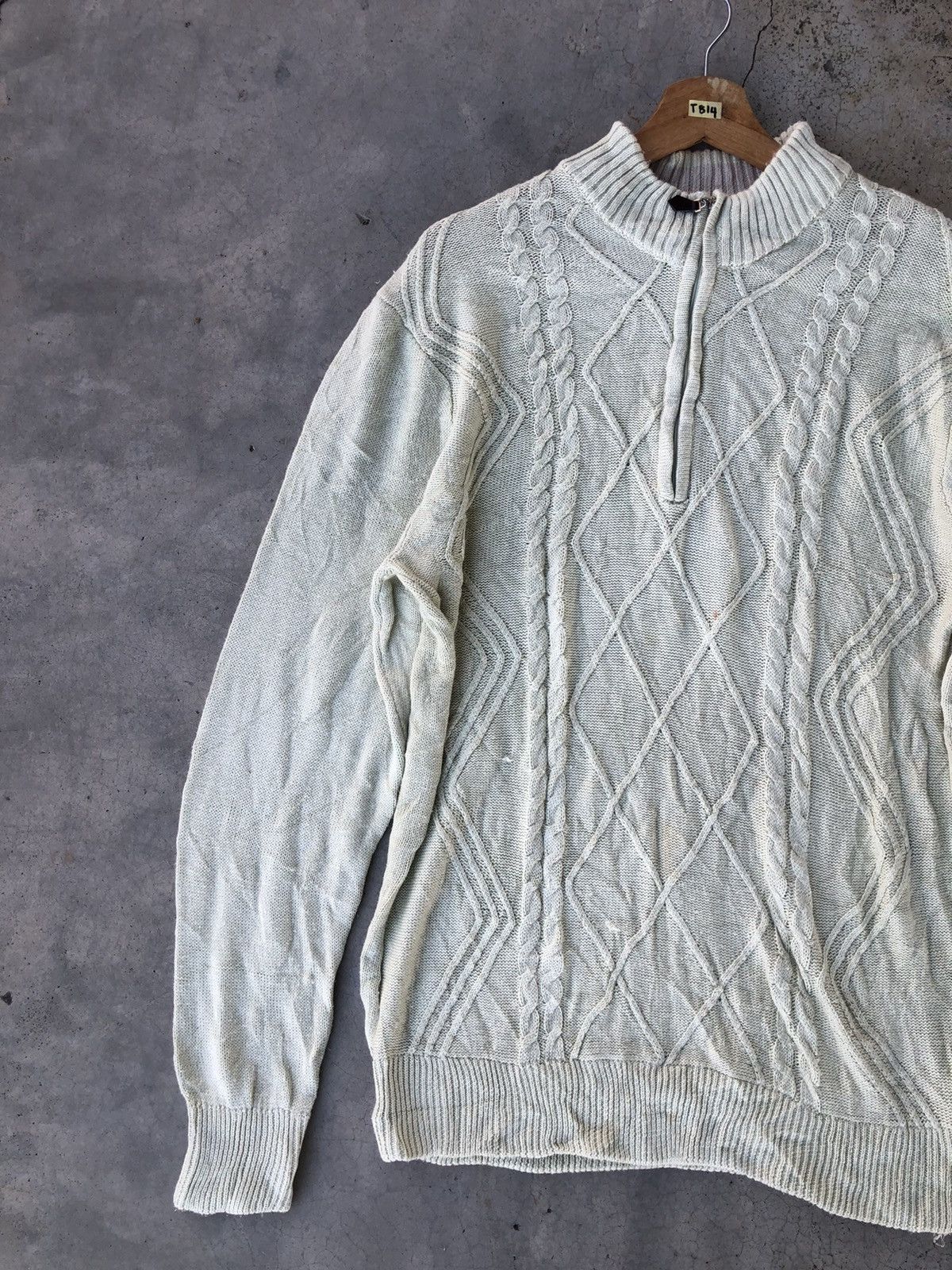 Aran Isles Knitwear × Japanese Brand Japanesebrand Pureknit Jumper/Memeri Knitting Pattern Size US M / EU 48-50 / 2 - 3 Thumbnail