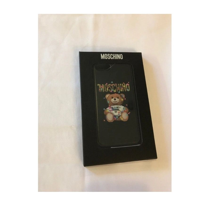 Moschino SS19 Moschino Couture Jeremy Scott TEDDY BEAR CASE iPhone 8 Size ONE SIZE - 5 Thumbnail