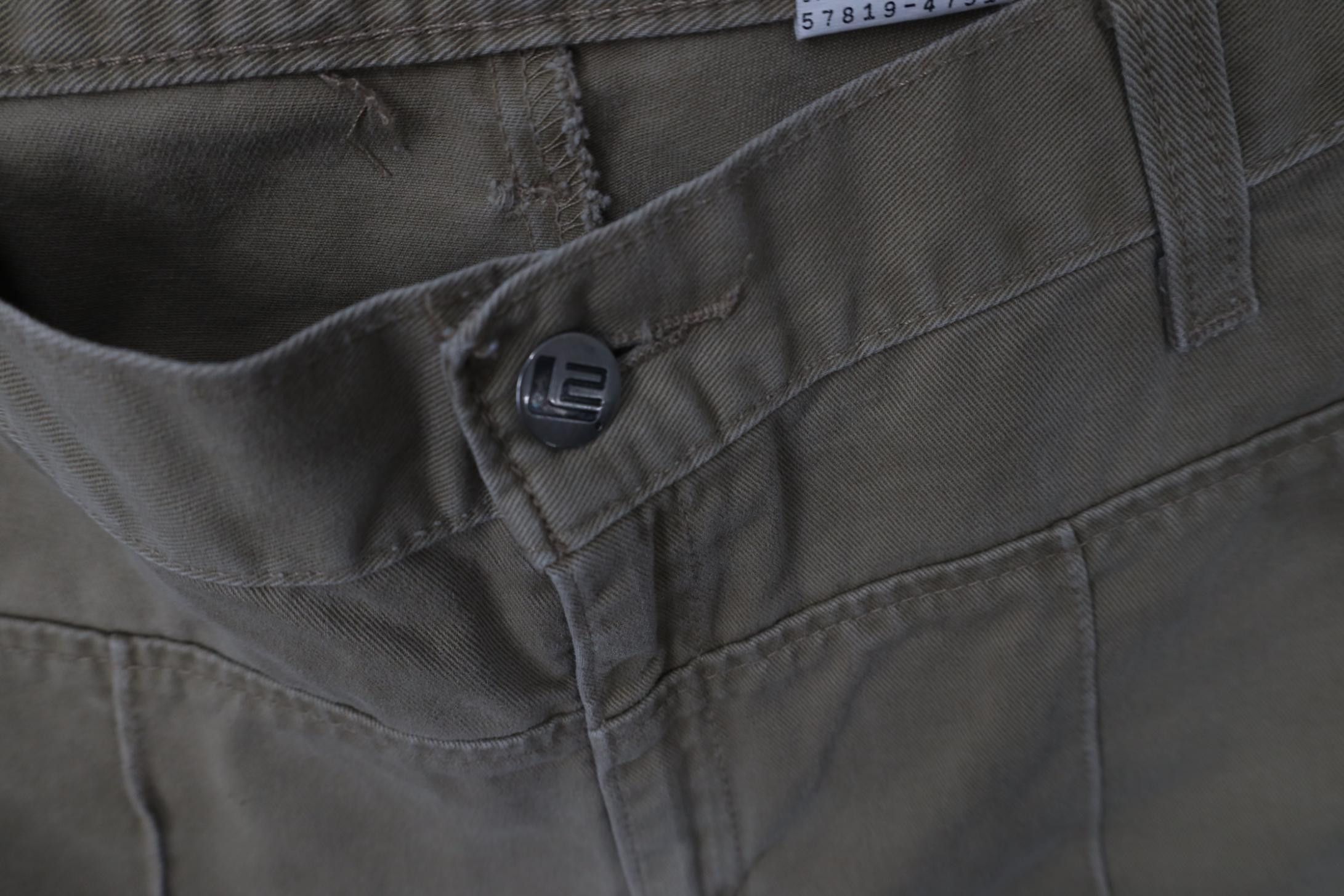Levi's Vintage 90s Levi's L2 Babydoll Flared Wide Leg Cargo Pants Size 34" / US 12 / IT 48 - 7 Thumbnail