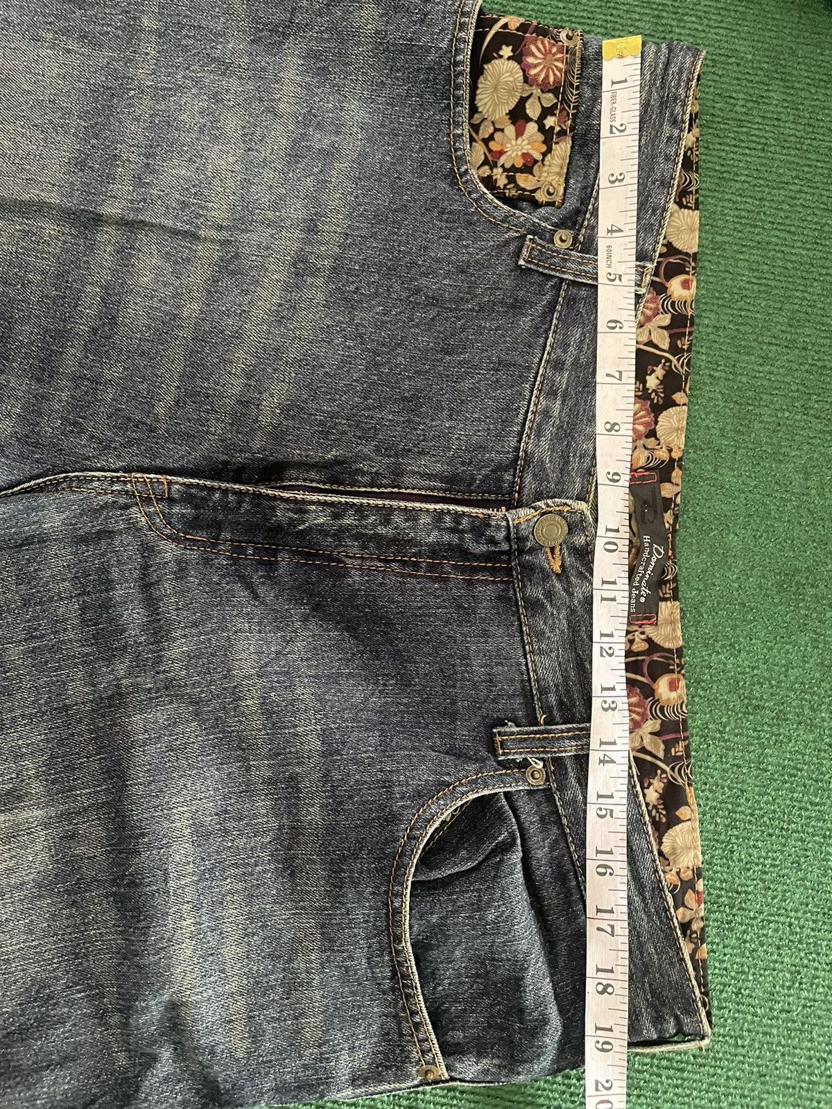 Japanese Brand Rare Japanese Jeans With Embroidery Fish Motifs Size US 38 / EU 54 - 11 Thumbnail