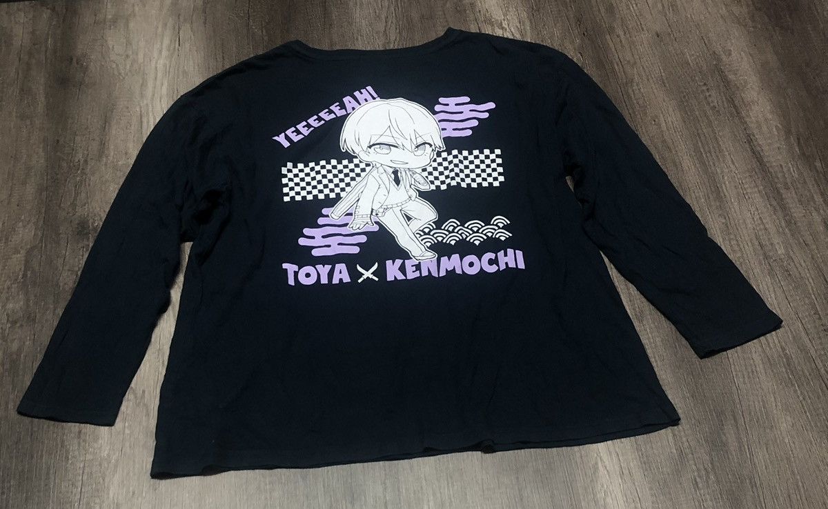 Anime × Cartoon Network × Japanese Brand Vintage Anima Toya x Kenmochi Long Sleeve Tee Shirt Size US XL / EU 56 / 4 - 11 Thumbnail