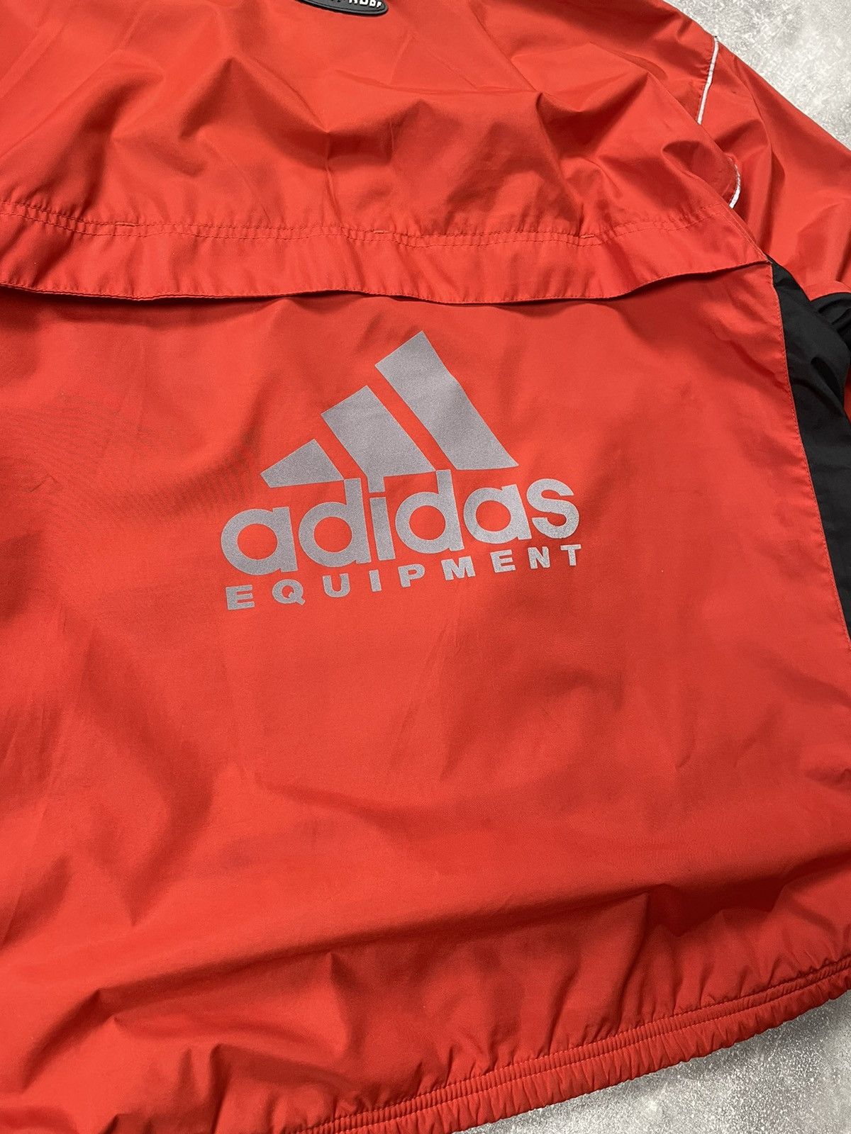 Adidas × Vintage Vintage 2000 Equipment Adidas Reflective Windbreaker Jacket Size US M / EU 48-50 / 2 - 8 Thumbnail