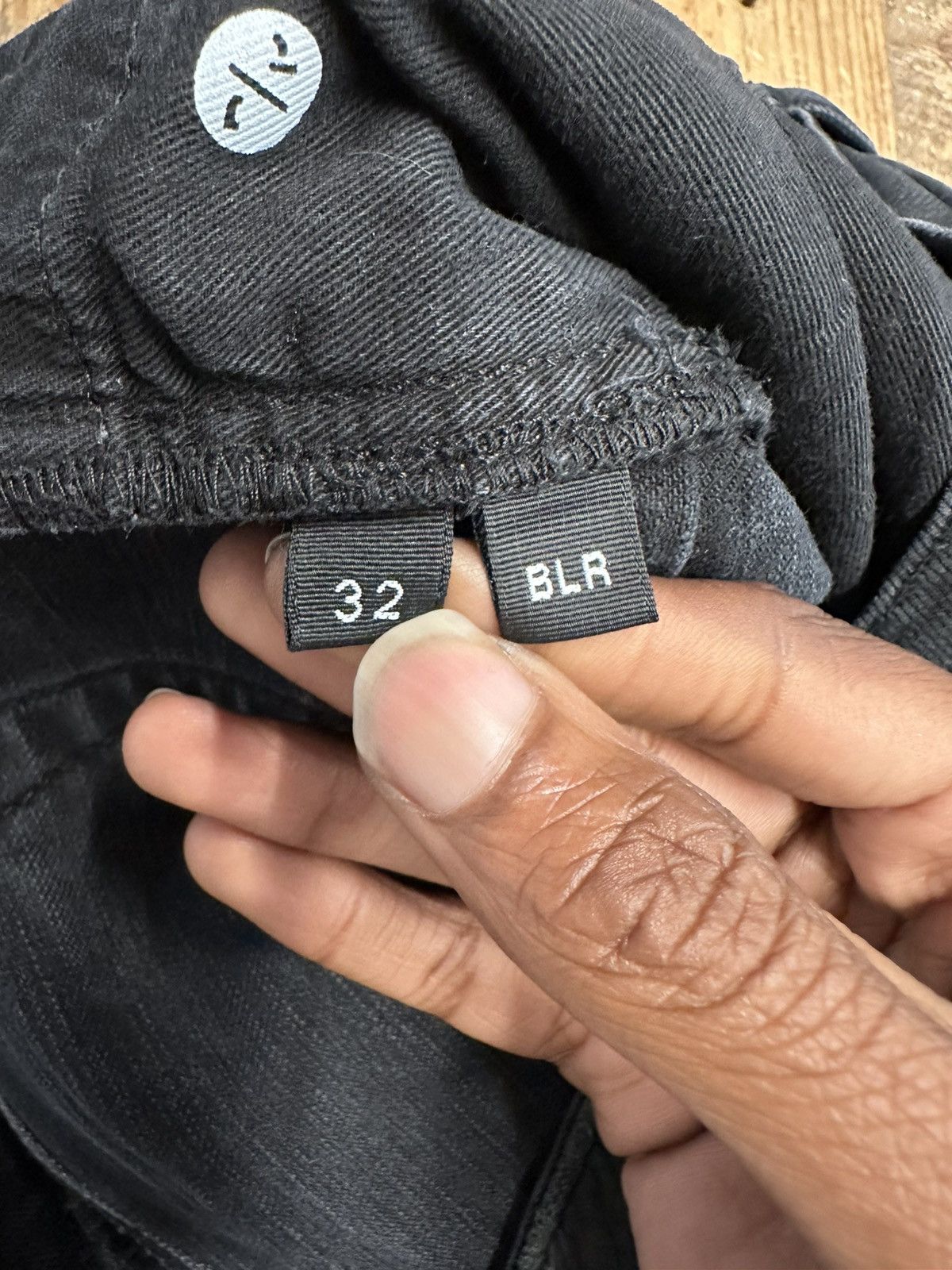 Purple Brand Purple Brand Plain Black Denim Jeans Size 32 Size US 32 / EU 48 - 5 Thumbnail