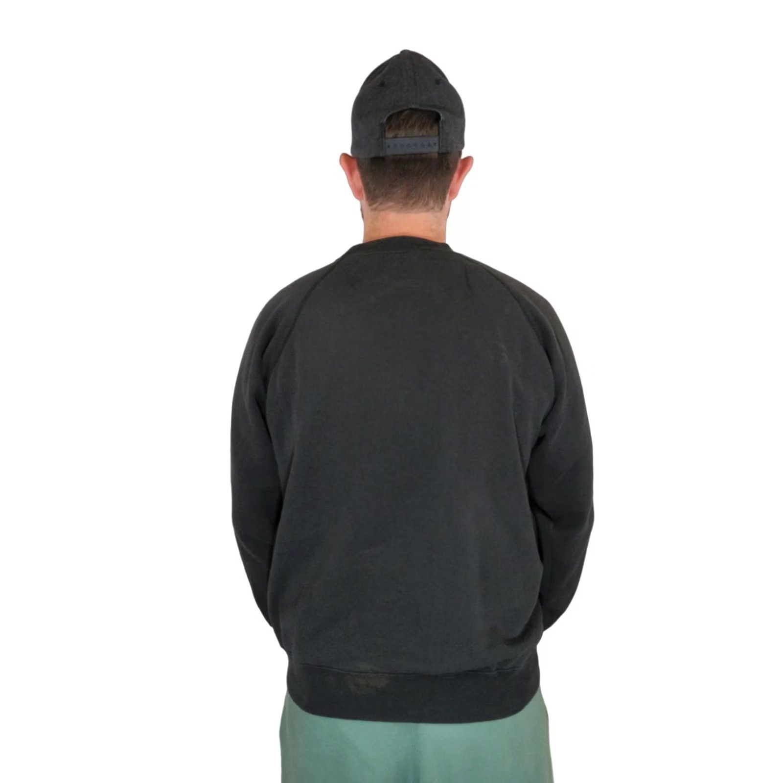 Hanes VINTAGE Hanes Texas Chili Hot Peppers Crewneck Sweatshirt Mens Sz XL Black 90s Sweater Size US XL / EU 56 / 4 - 2 Thumbnail