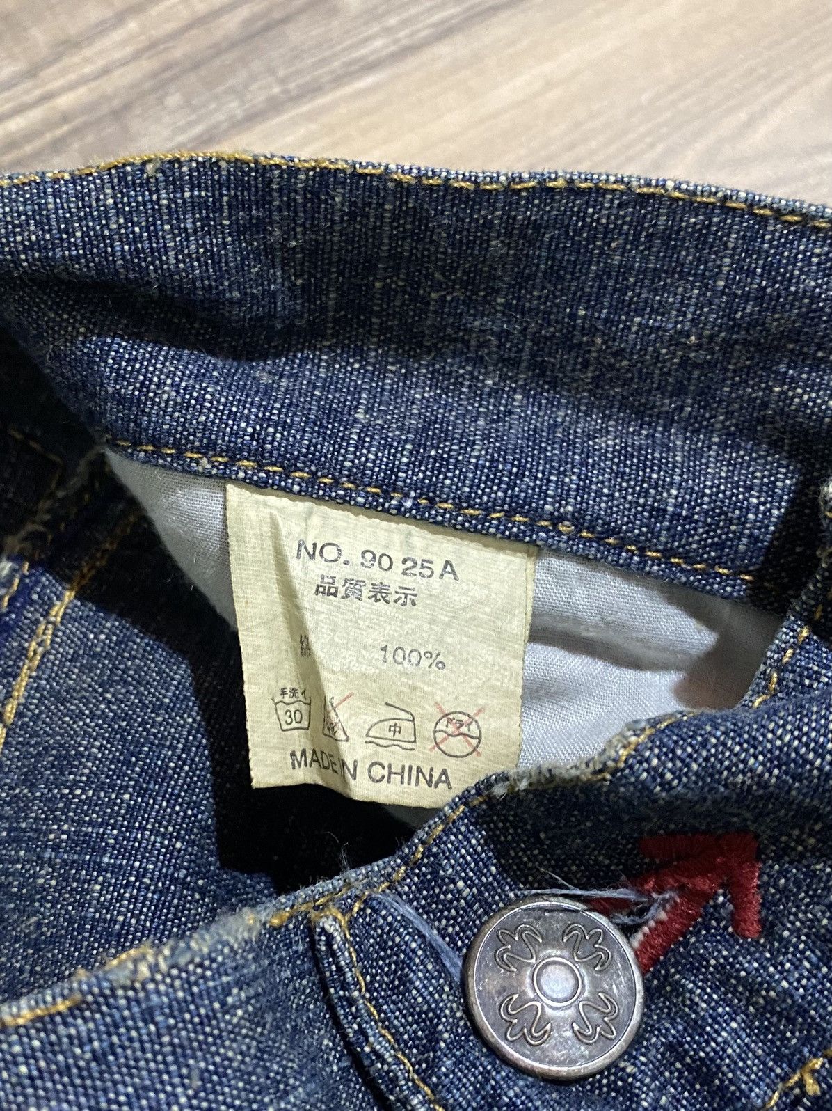 Japanese Brand × Vintage VINTAGE IN THE ATTIC DOUBLE ZIPPER POCKET JEANS Size US 30 / EU 46 - 17 Thumbnail