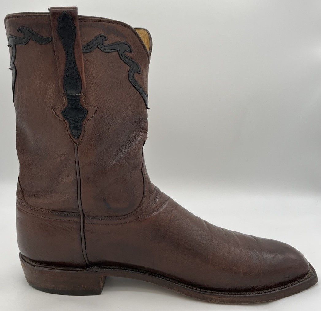 Lucchese LUCCHESE CLASSICS WHISKEY BURNISHED FLORENCE BUFFALO BOOTS Size US 13 / EU 46 - 6 Thumbnail