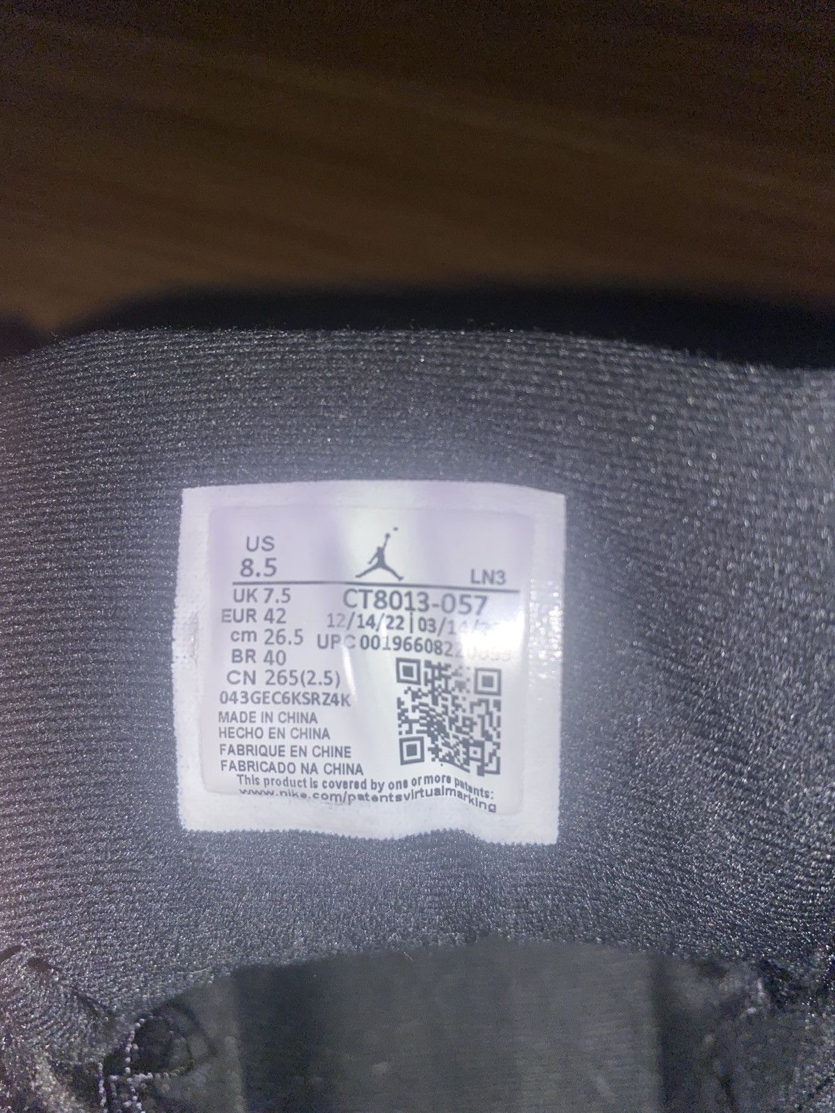 Jordan Brand Jordan 12s Field Purple Size US 8.5 / EU 41-42 - 5 Thumbnail