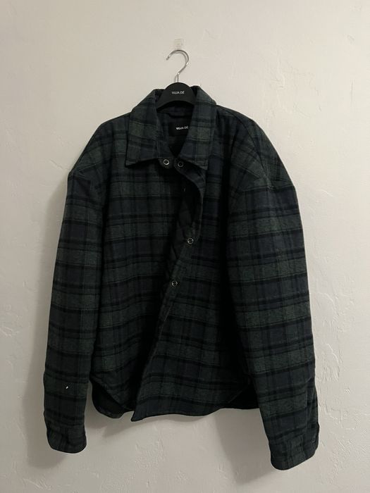 好きに ブルゾン Vujade PADDED FLANNEL JACKET ブルゾン