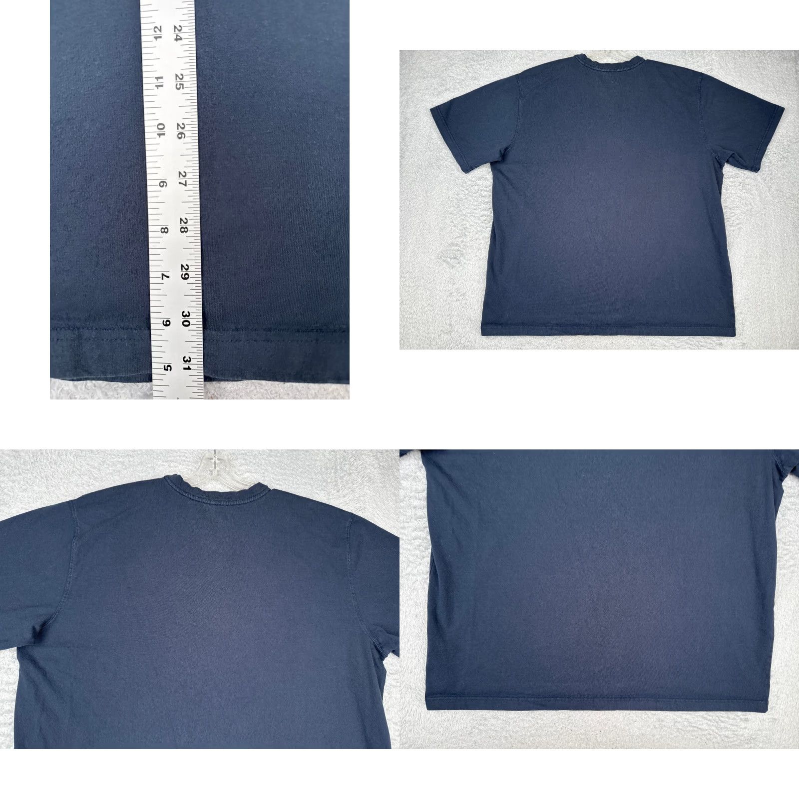 Carhartt Carhartt Shirt Men 2XL Blue Short Sleeve Henley 100% Cotton Pocket Workwear Shirts Mens Size US XXL / EU 58 / 5 - 9 Thumbnail