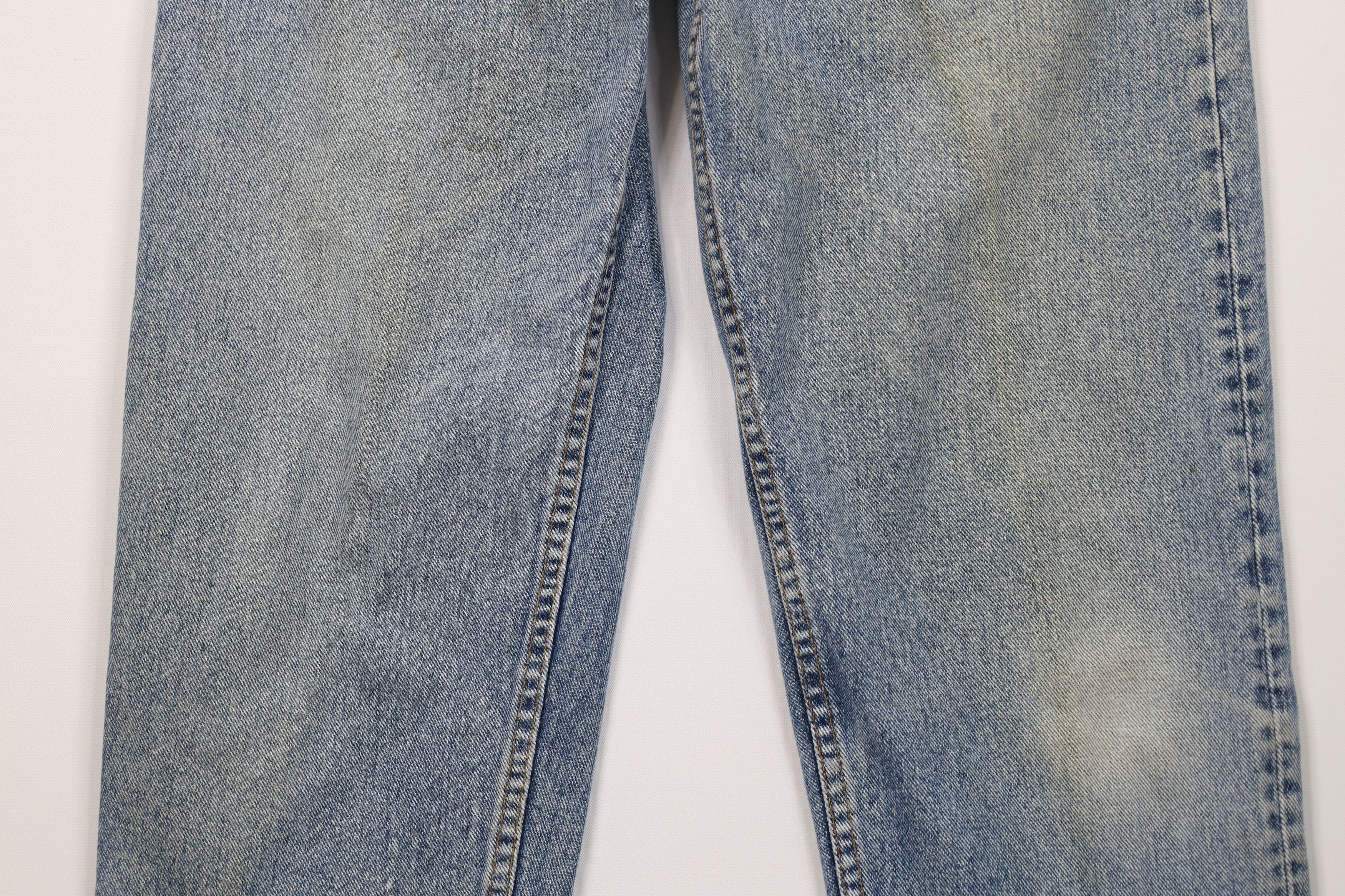 Levi's Vintage 80s Levis 550xx Relaxed Fit Denim Jeans Blue USA Size US 32 / EU 48 - 3 Thumbnail