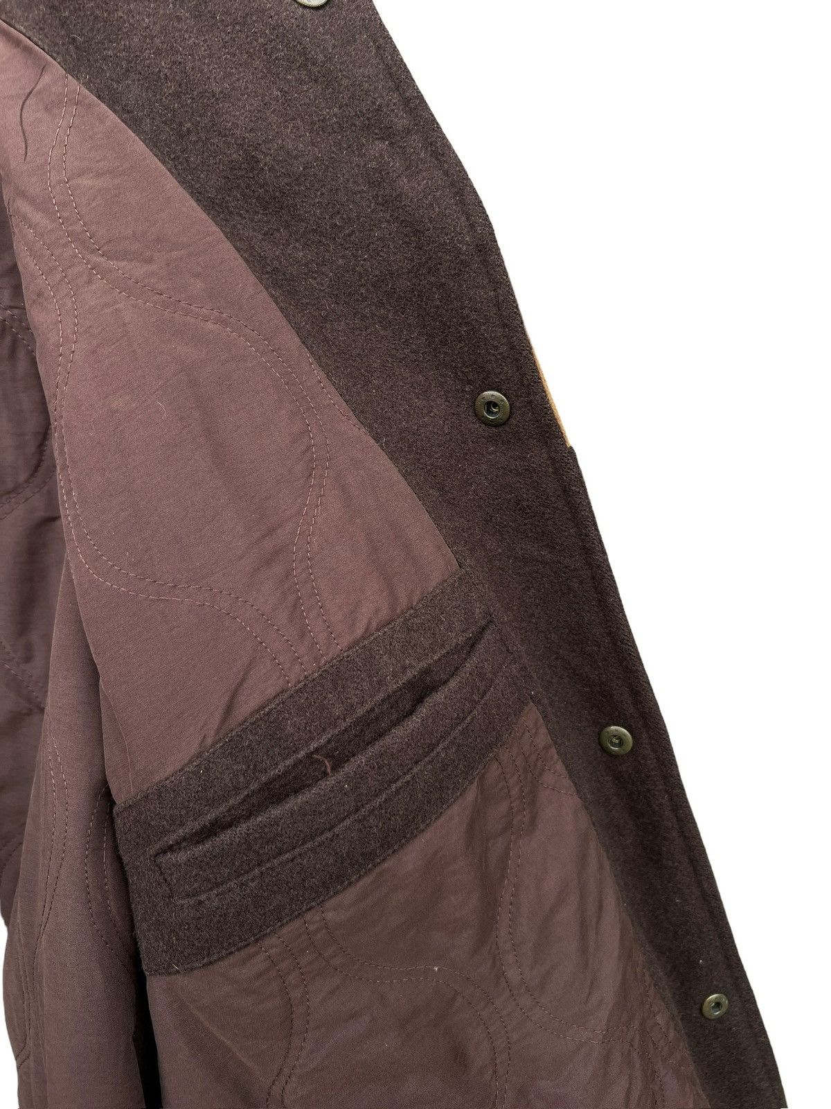Sean John Sean John Baggy Boxy 3XL Oversized Brown Varsity Jacket Size US XXL / EU 58 / 5 - 8 Thumbnail
