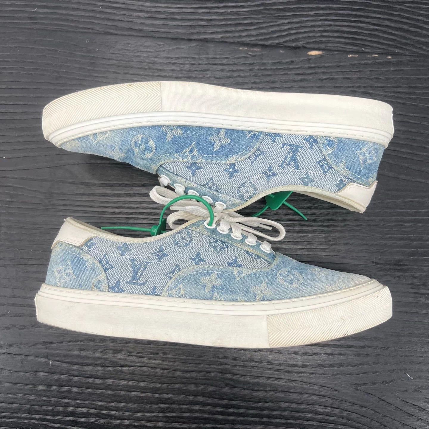 Louis Vuitton LV Trocadero Denim Blue Bag Size US 7 / EU 40 - 3 Thumbnail