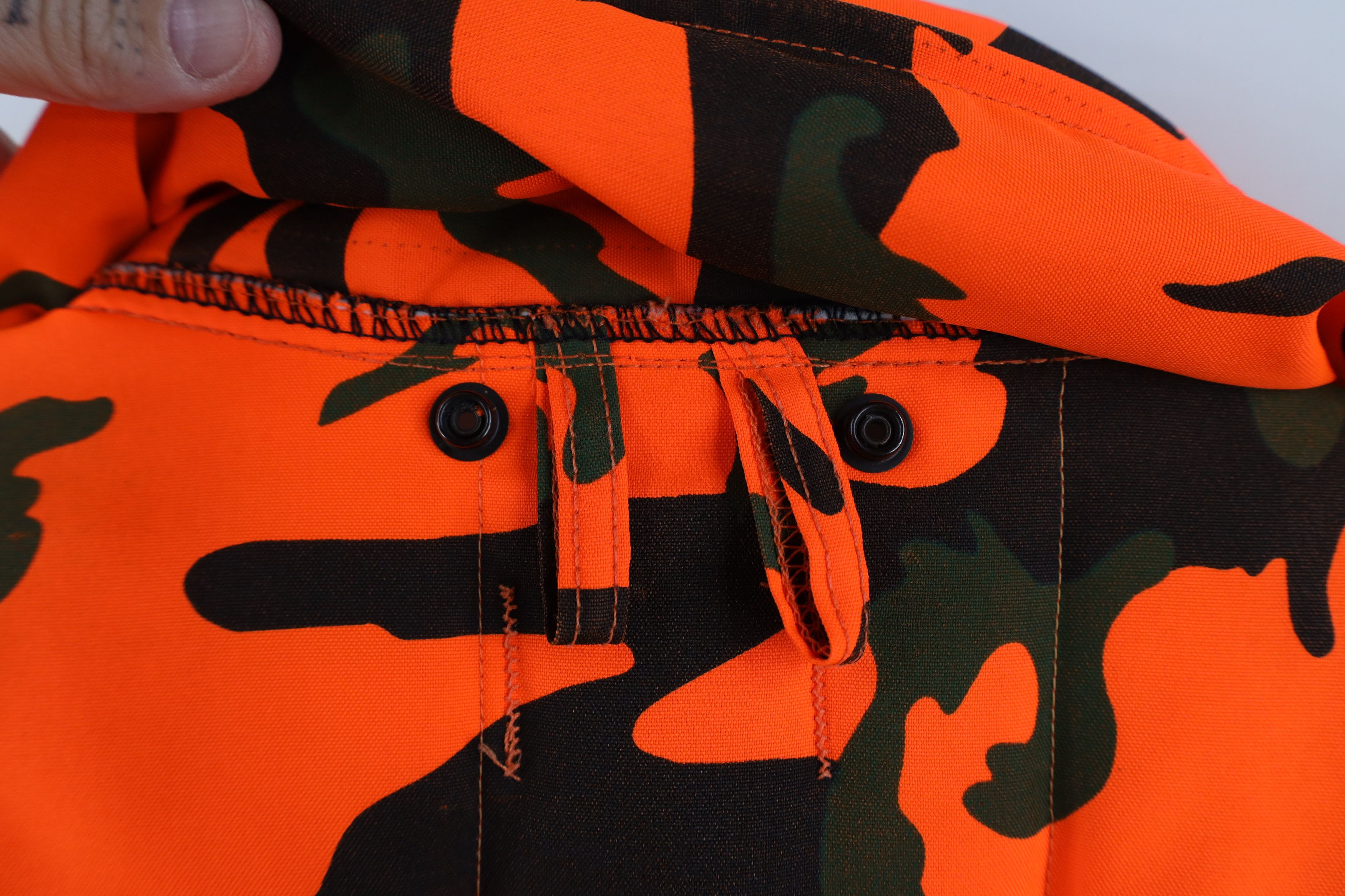 Vintage Vintage 90s Streetwear Hunting Jacket Blazer Orange USA Size US XL / EU 56 / 4 - 12 Thumbnail