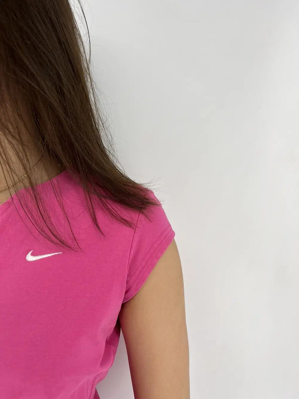 Nike × Vintage Vintage 90s Nike Big Logo Faded T-shirt Streetwear Style Size M / US 6-8 / IT 42-44 - 5 Thumbnail