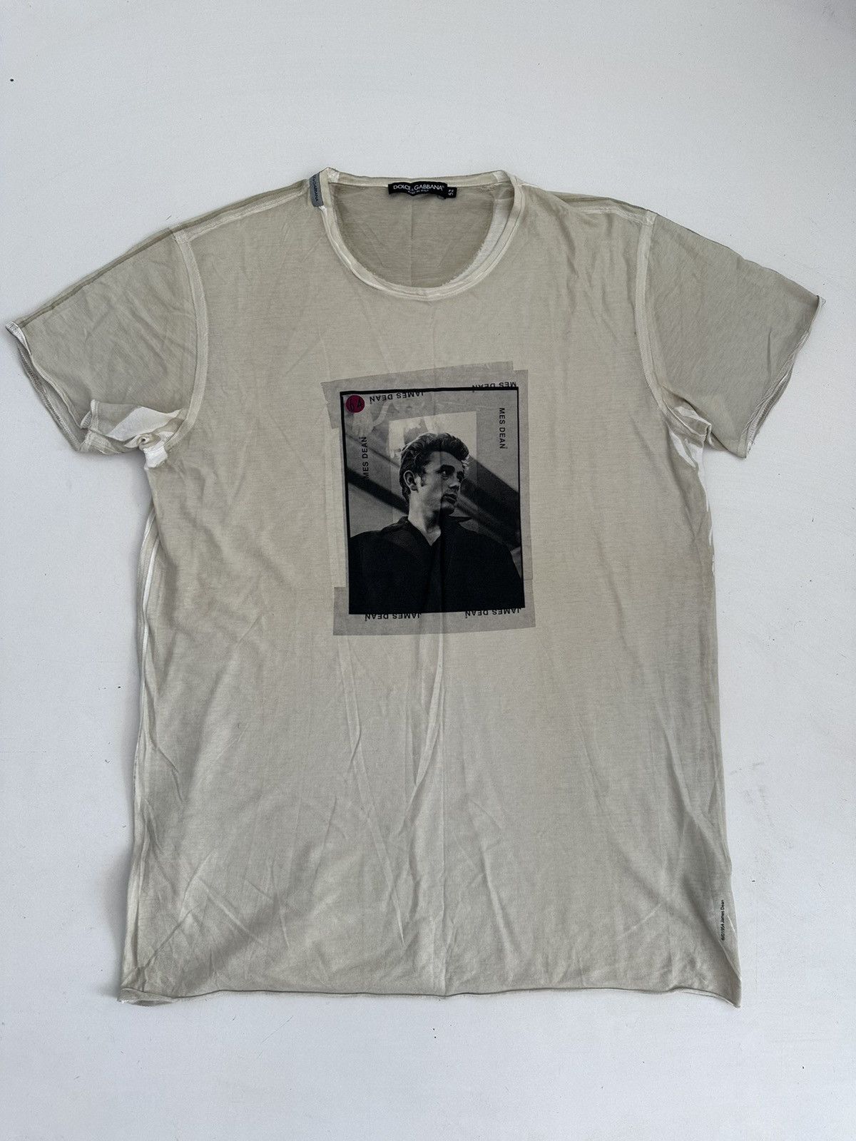 Dolce & Gabbana Dolce Gabbana James Dean T Shirt Cotton Size52 Size US L / EU 52-54 / 3 - 2 Thumbnail