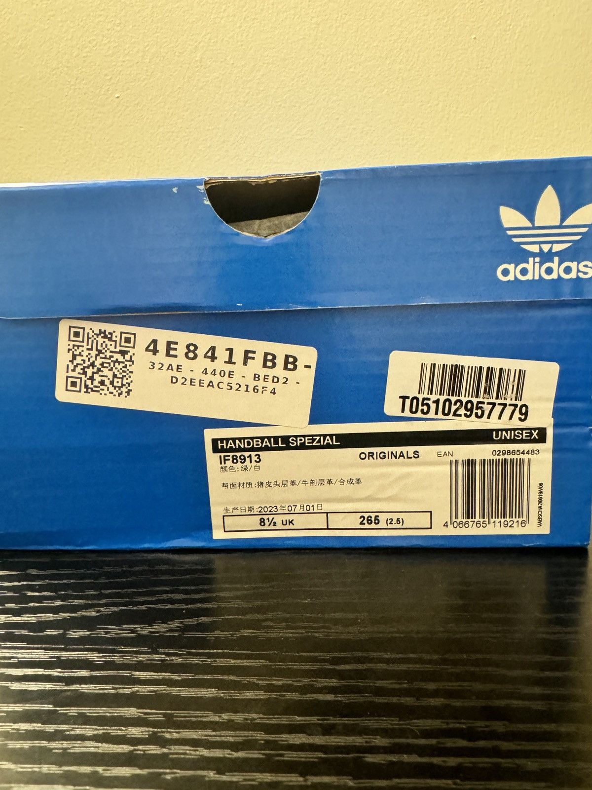 Adidas Adidas Handball Spezial Collegiate Green Gum Sneakers