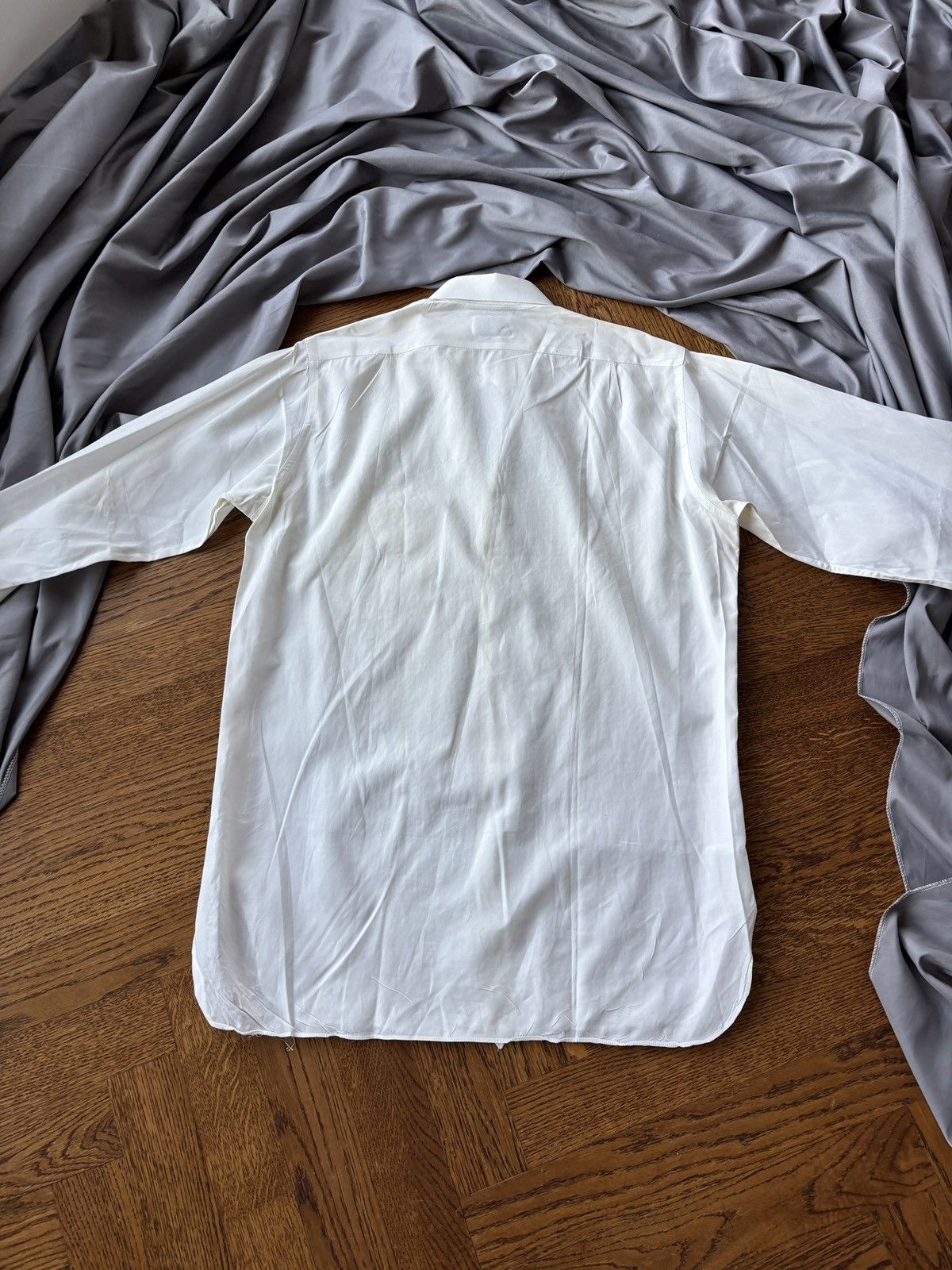 Vintage Dress Shirt Forsyth Bond Street England Broadcloth