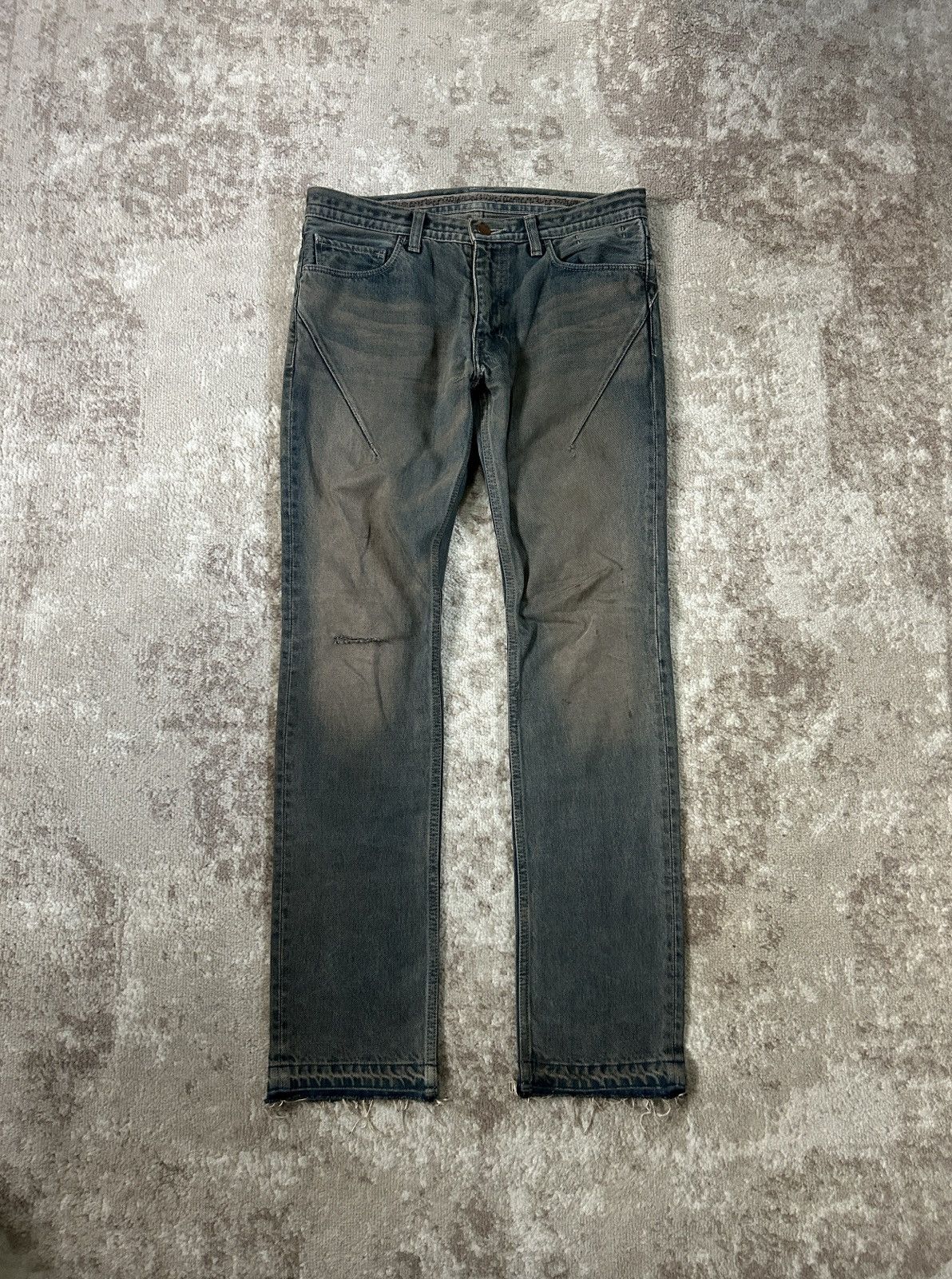 Number (N)ine SS07 Mudwash Pain Denim – BLINDATE INC