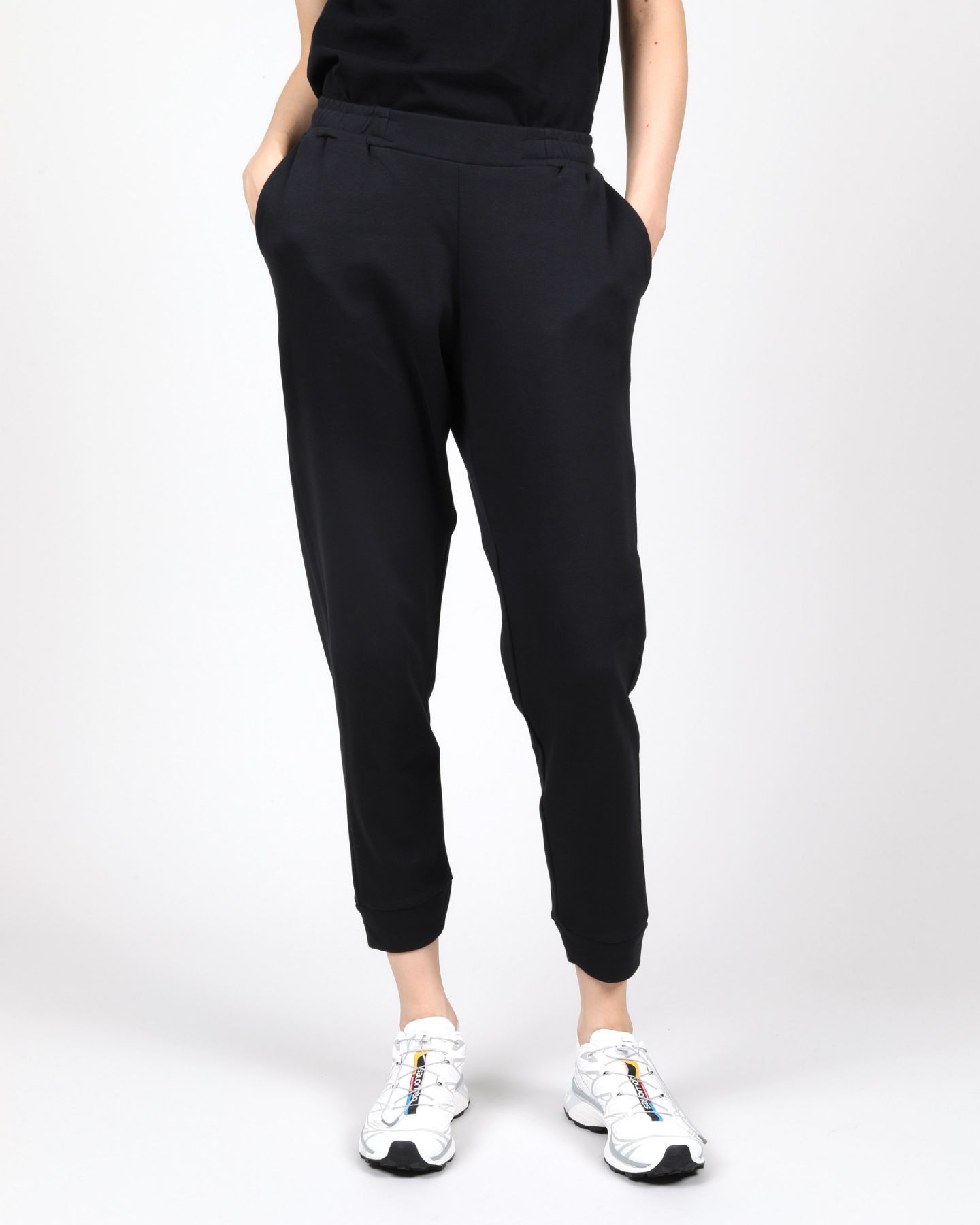 Wemoto BNWT Wemoto - Patsy - Easy Pants Black Organic Cotton Large Size 32" / US 10 / IT 46 - 3 Thumbnail