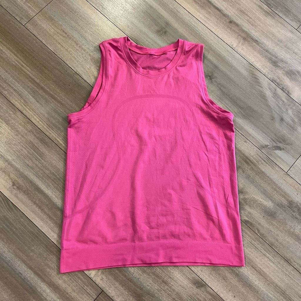 Lululemon Lululemon Pink Athletic Workout Tank Top Women 8 Size M / US 6-8 / IT 42-44 - 1 Thumbnail
