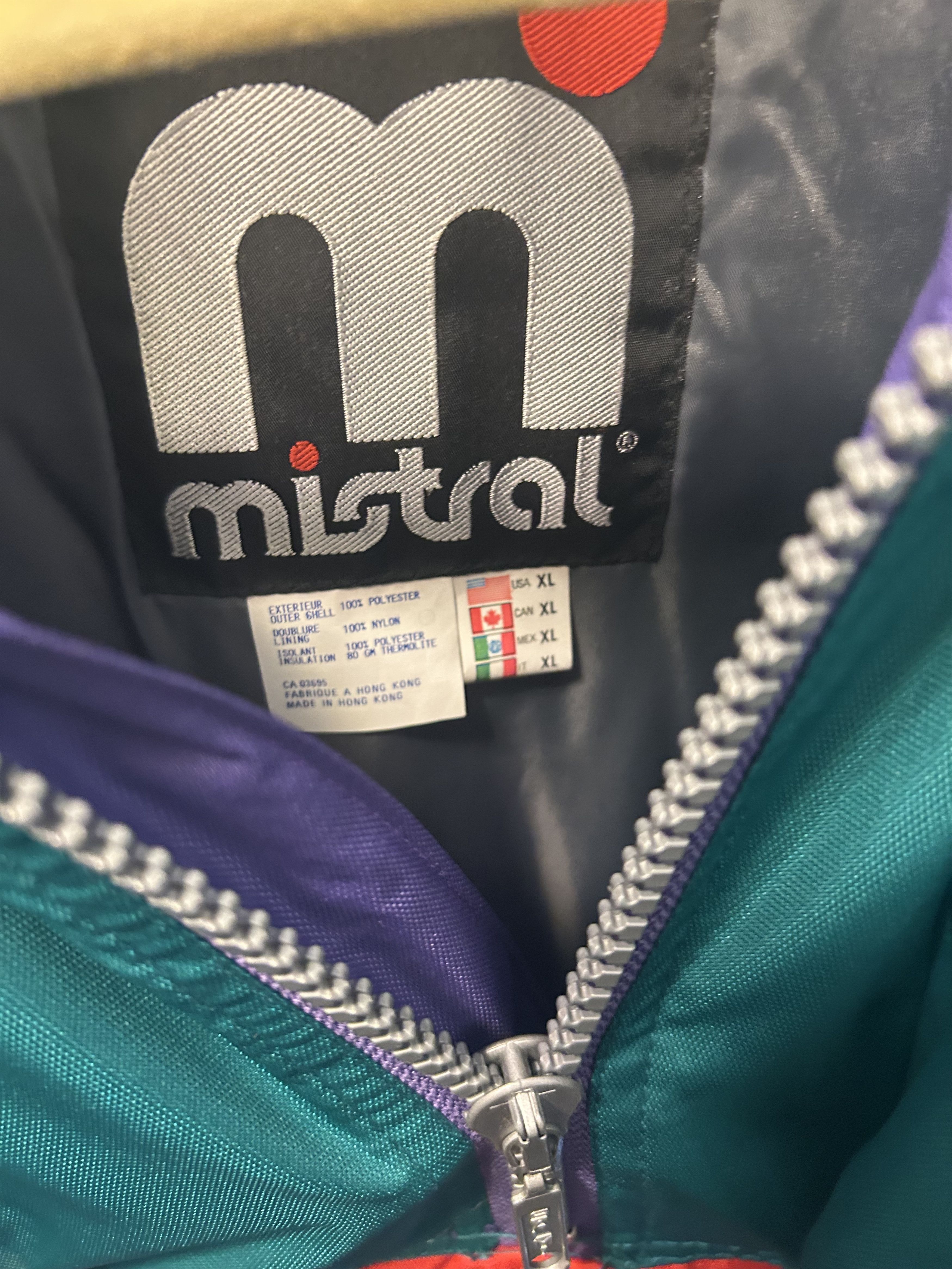 Vintage Vintage Mistral ski jacket new with tags XL Size US XL / EU 56 / 4 - 6 Thumbnail
