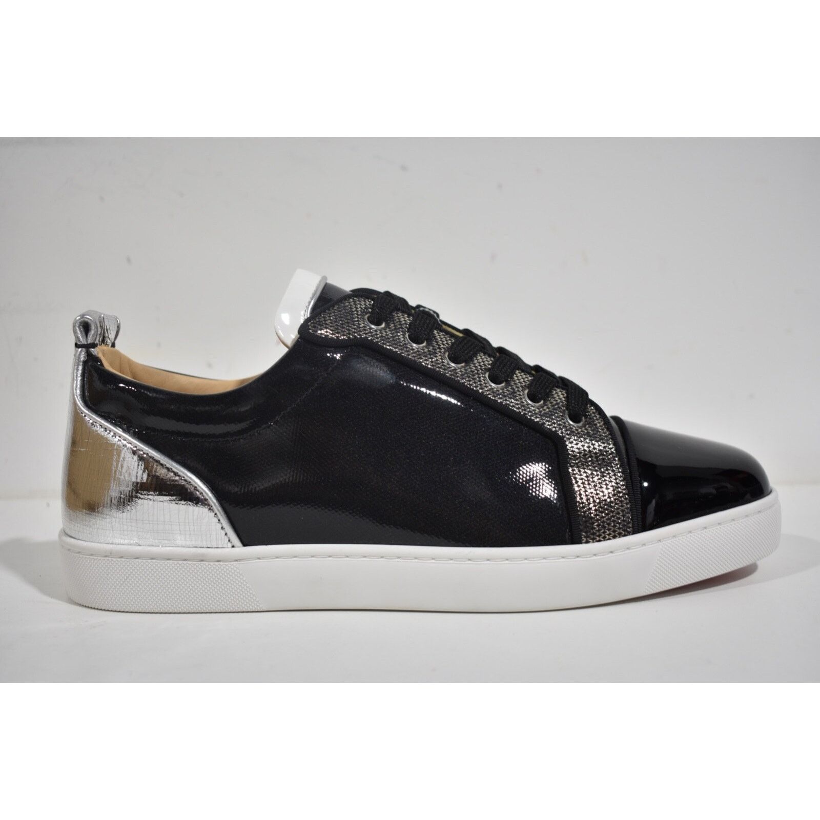 Christian Louboutin Christian Louboutin Louis Junior Orlato Flat Black Patent Size US 13 / EU 46 - 2 Thumbnail