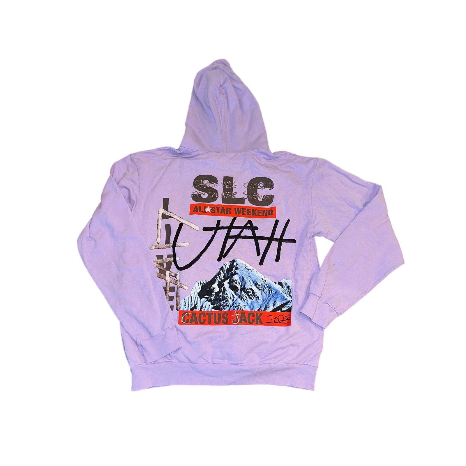Travis Scott Travis Scott Cactus Jack Utah NBA All Star Weekend 23 Hoodie Size US L / EU 52-54 / 3 - 1 Thumbnail