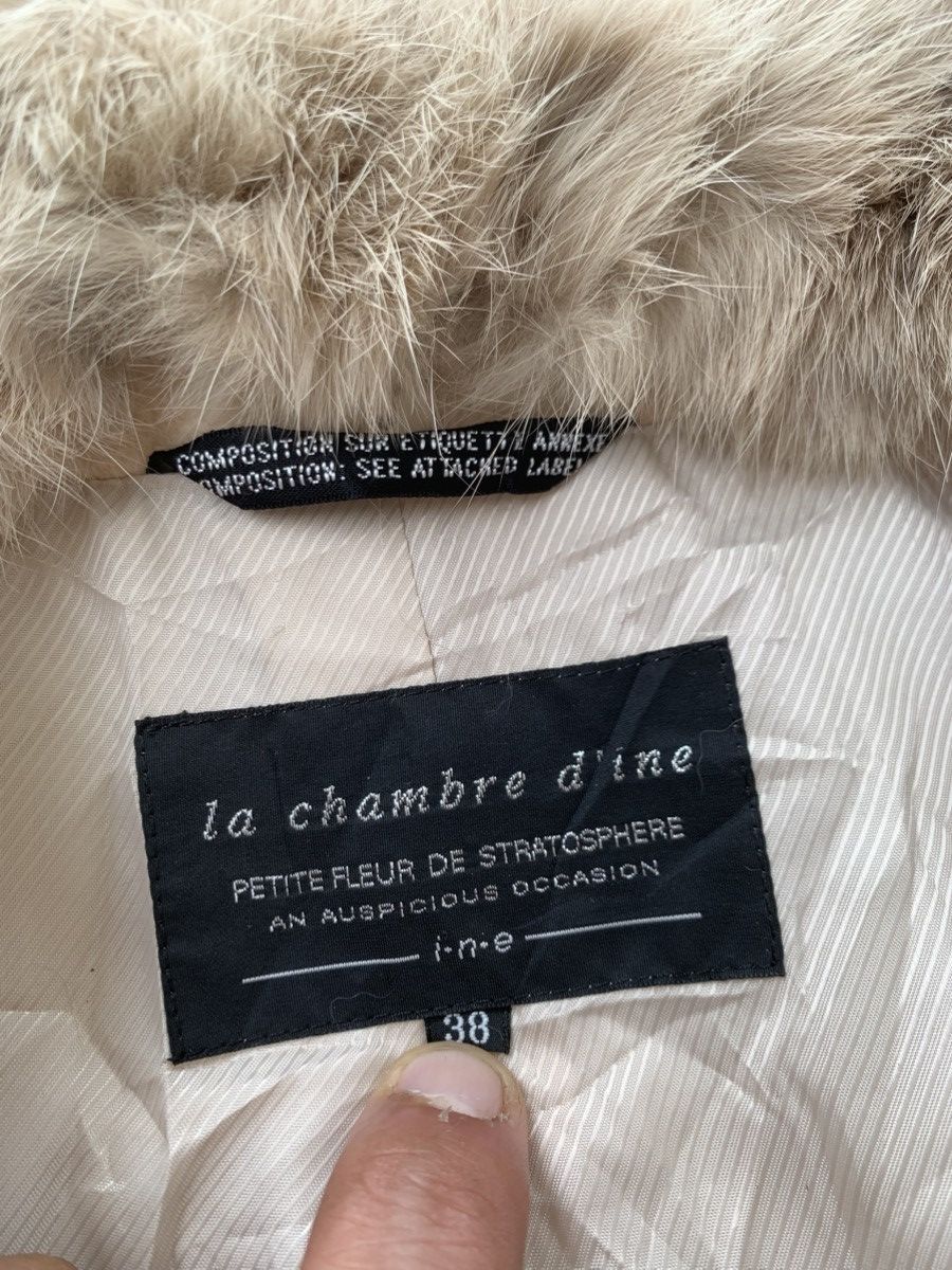 Yohji Yamamoto La Chambre D’ine by Yohji Yamamoto Rabbit Fur Wool Jacket Size XS / US 0-2 / IT 36-38 - 11 Thumbnail
