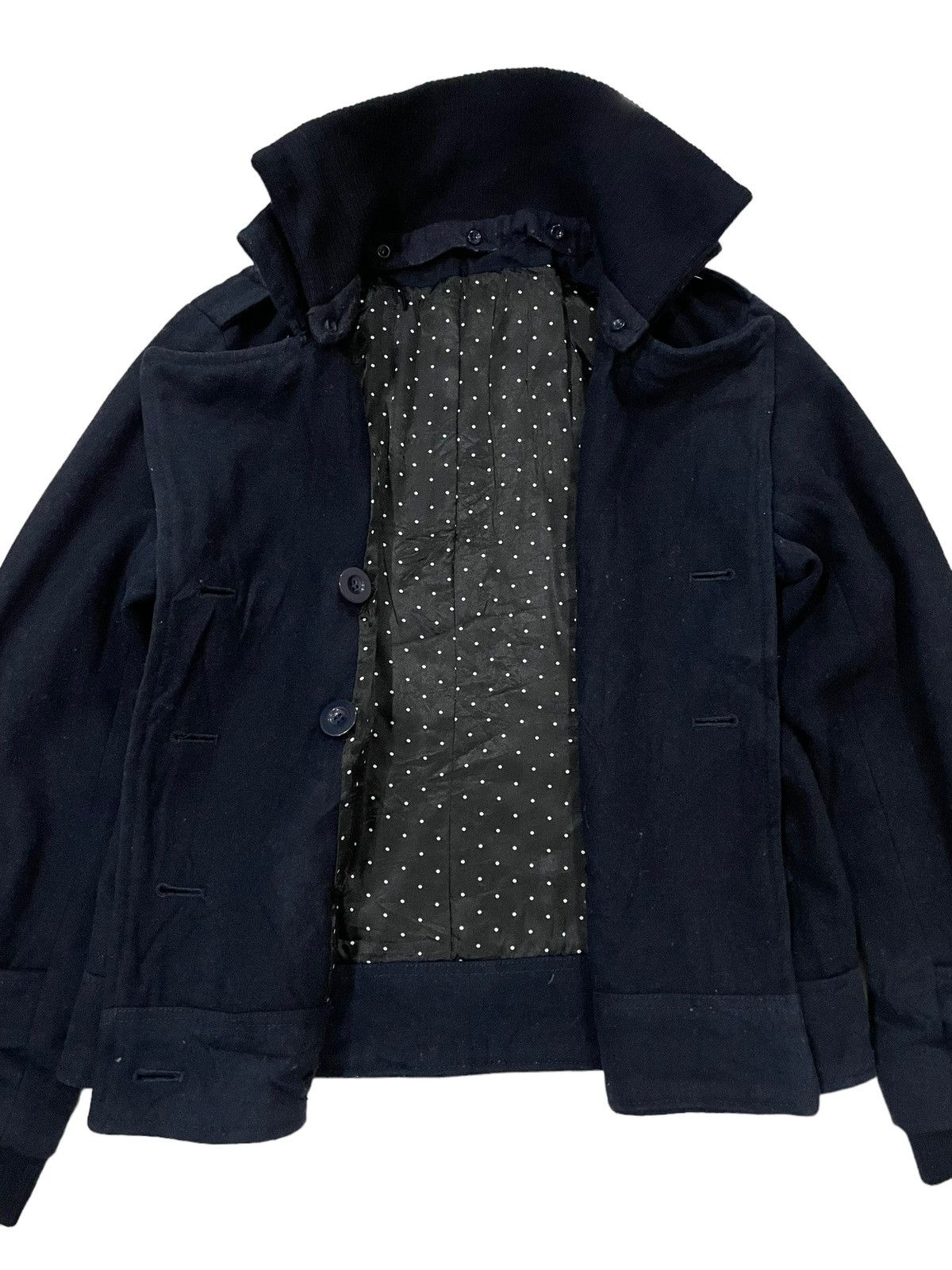 If Six Was Nine × Japanese Brand Japanese Faux Suede Wool Double Breasted Jacket Size US L / EU 52-54 / 3 - 15 Thumbnail