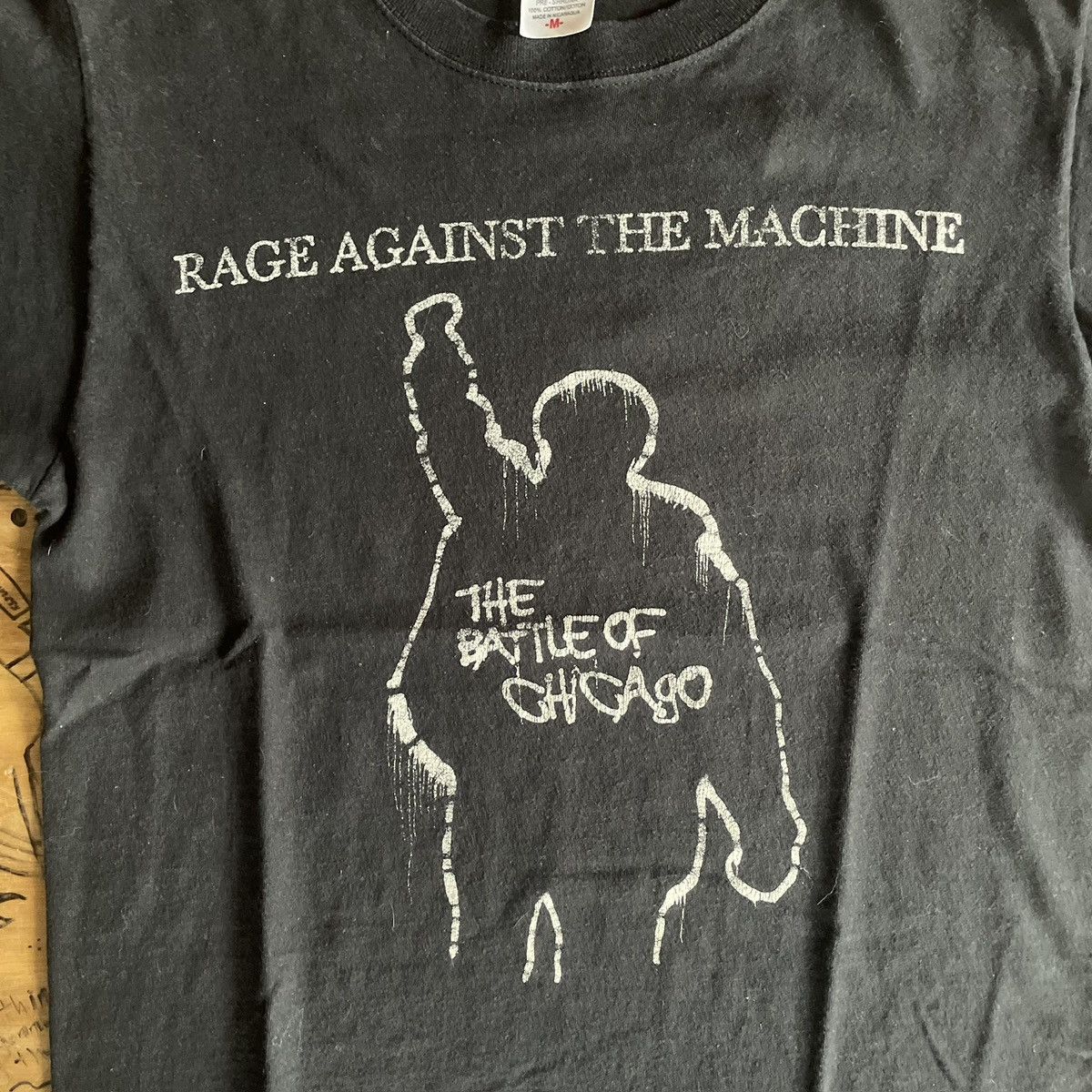 Anvil × Band Tees × Vintage Y2K Rage Against The Machine Band T Size US M / EU 48-50 / 2 - 3 Thumbnail