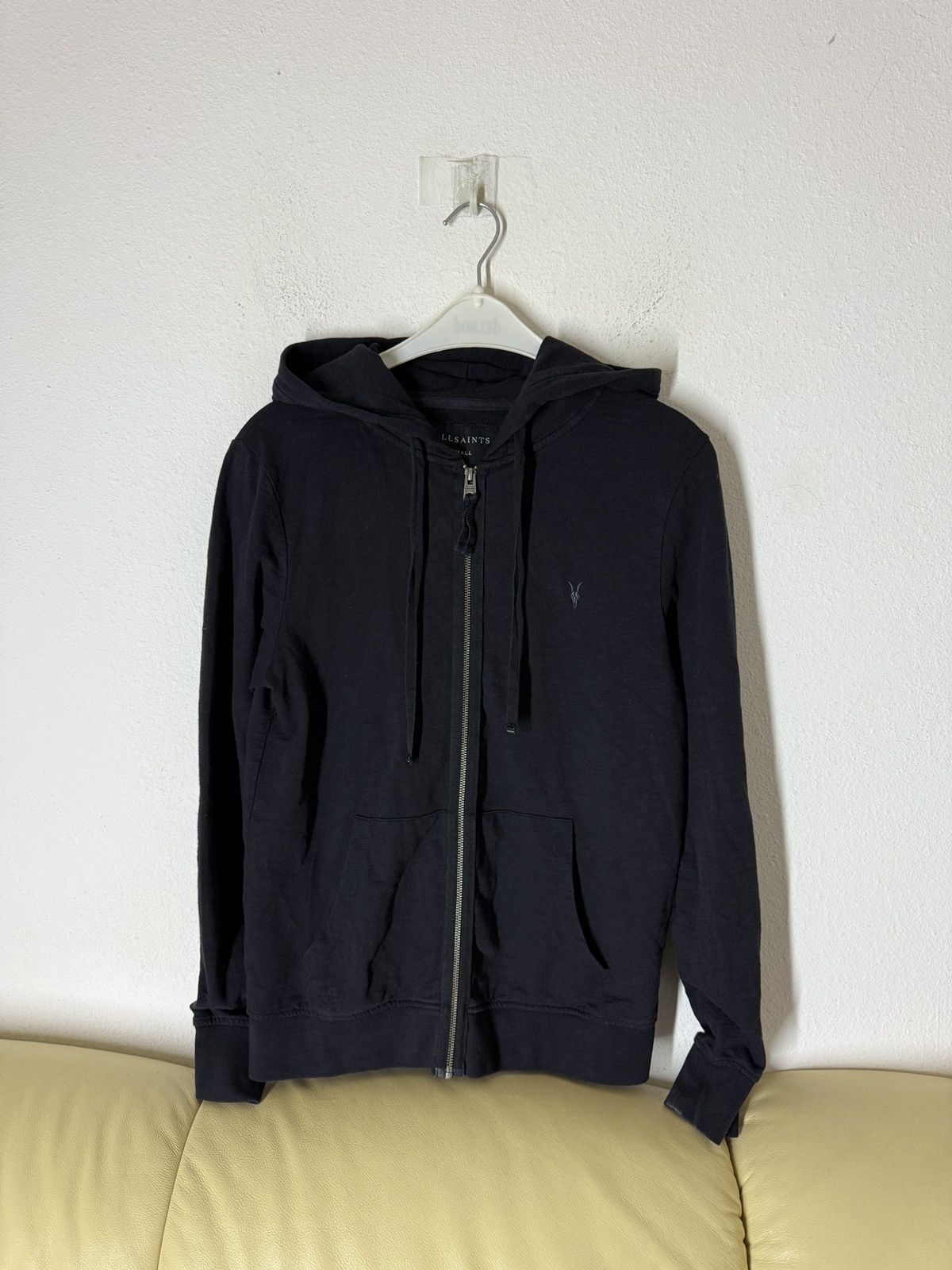 Allsaints Allsaints Zip Hoodie Navy Size US S / EU 44-46 / 1 - 2 Thumbnail