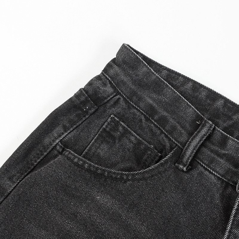 Vintage American high street washed grey flared jeans for men Size US 32 / EU 48 - 6 Thumbnail