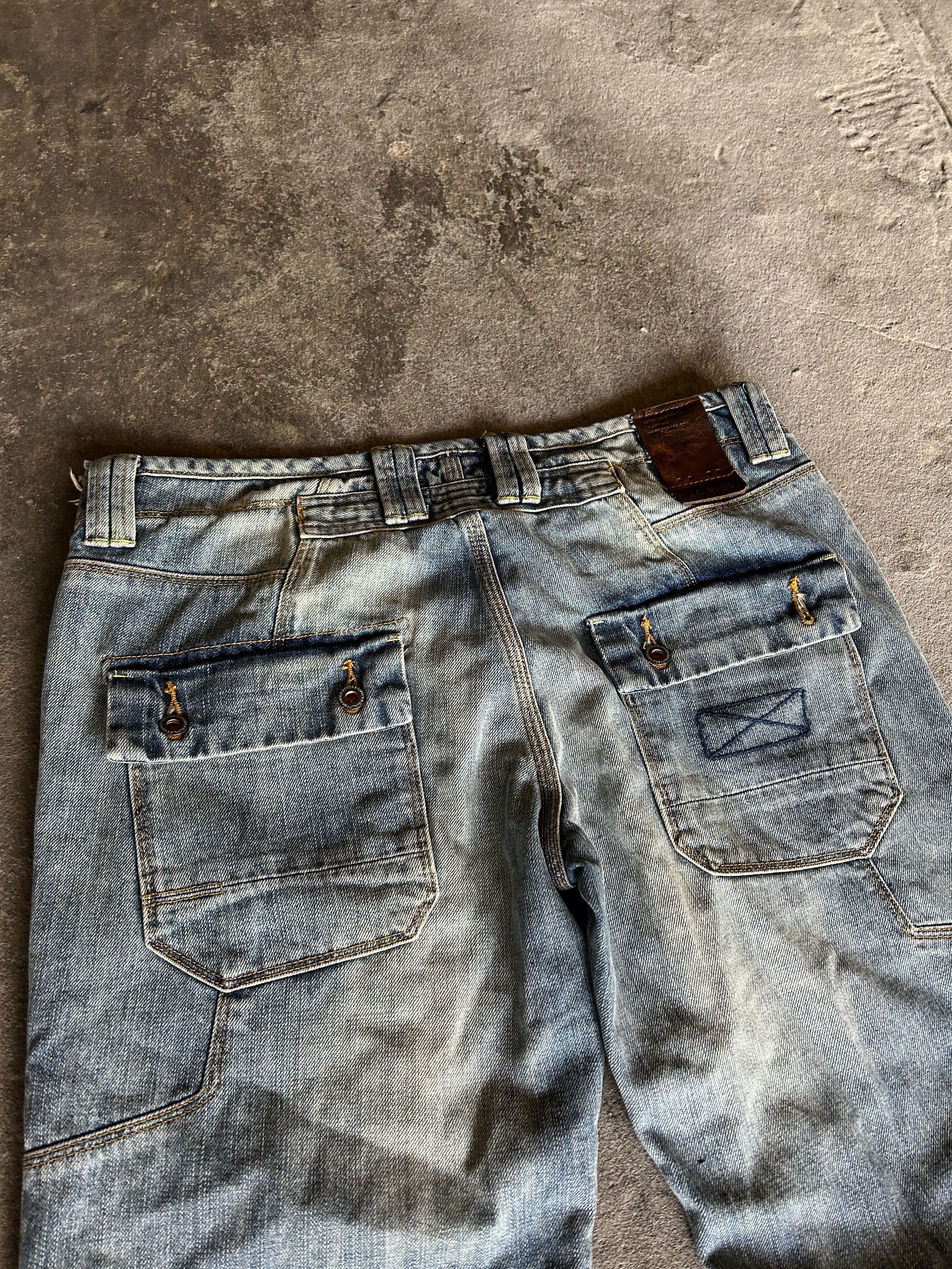 JNCO × Japanese Brand JNCO Style Rave Baggy Rap Denim Jeans y2k sk8 90s Size US 32 / EU 48 - 5 Thumbnail