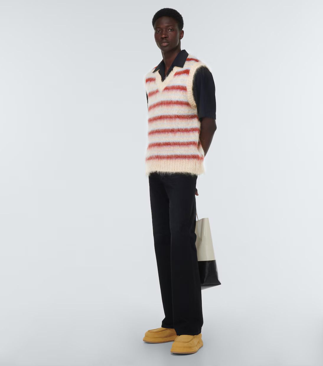 Marni oc11z0525 Sweater Vest in Multicolor Size US S / EU 44-46 / 1 - 2 Thumbnail